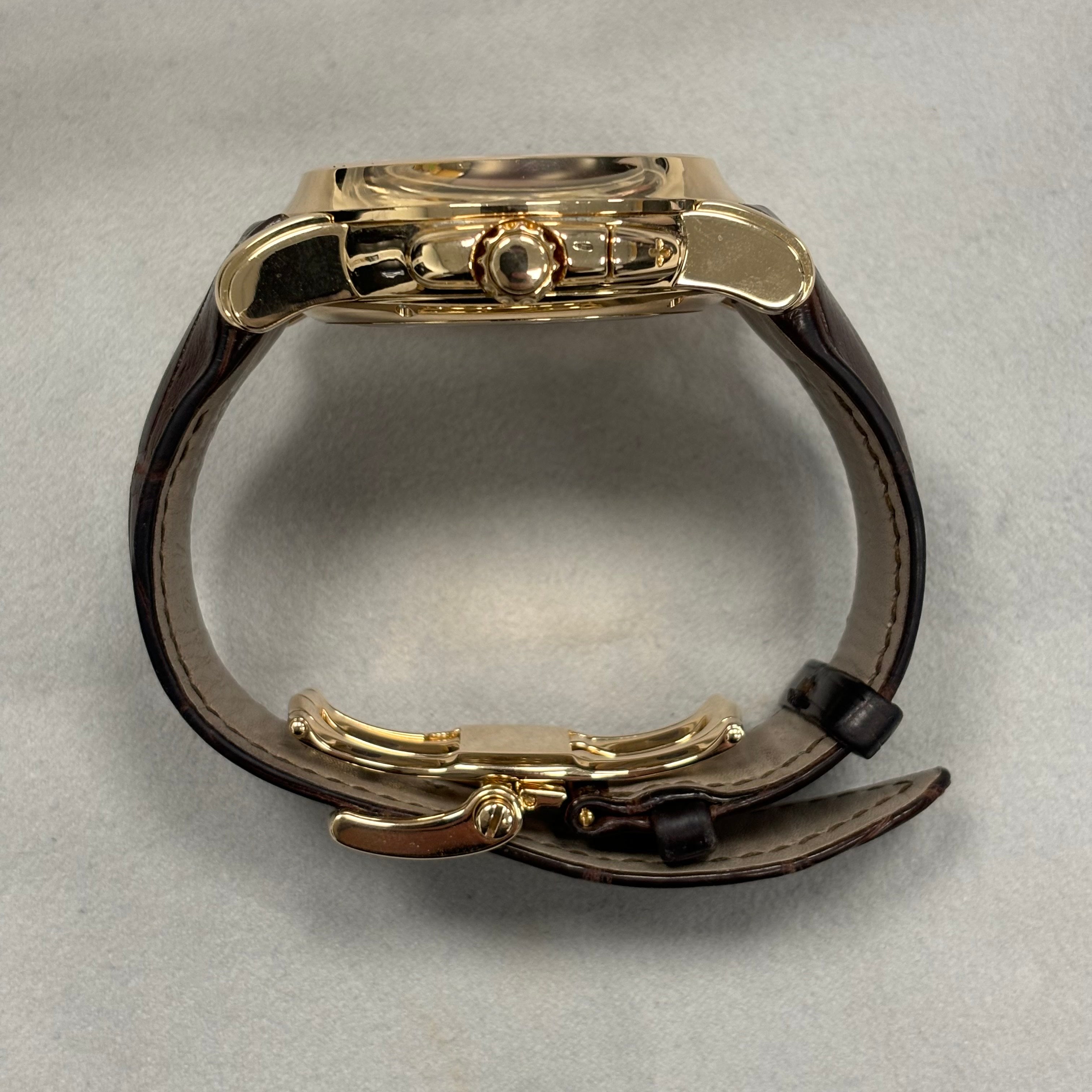 Ulysse Nardin Sonata 42mm Silver Dial Watch Ref# 676-88 - Happy Jewelers Fine Jewelry Lifetime Warranty