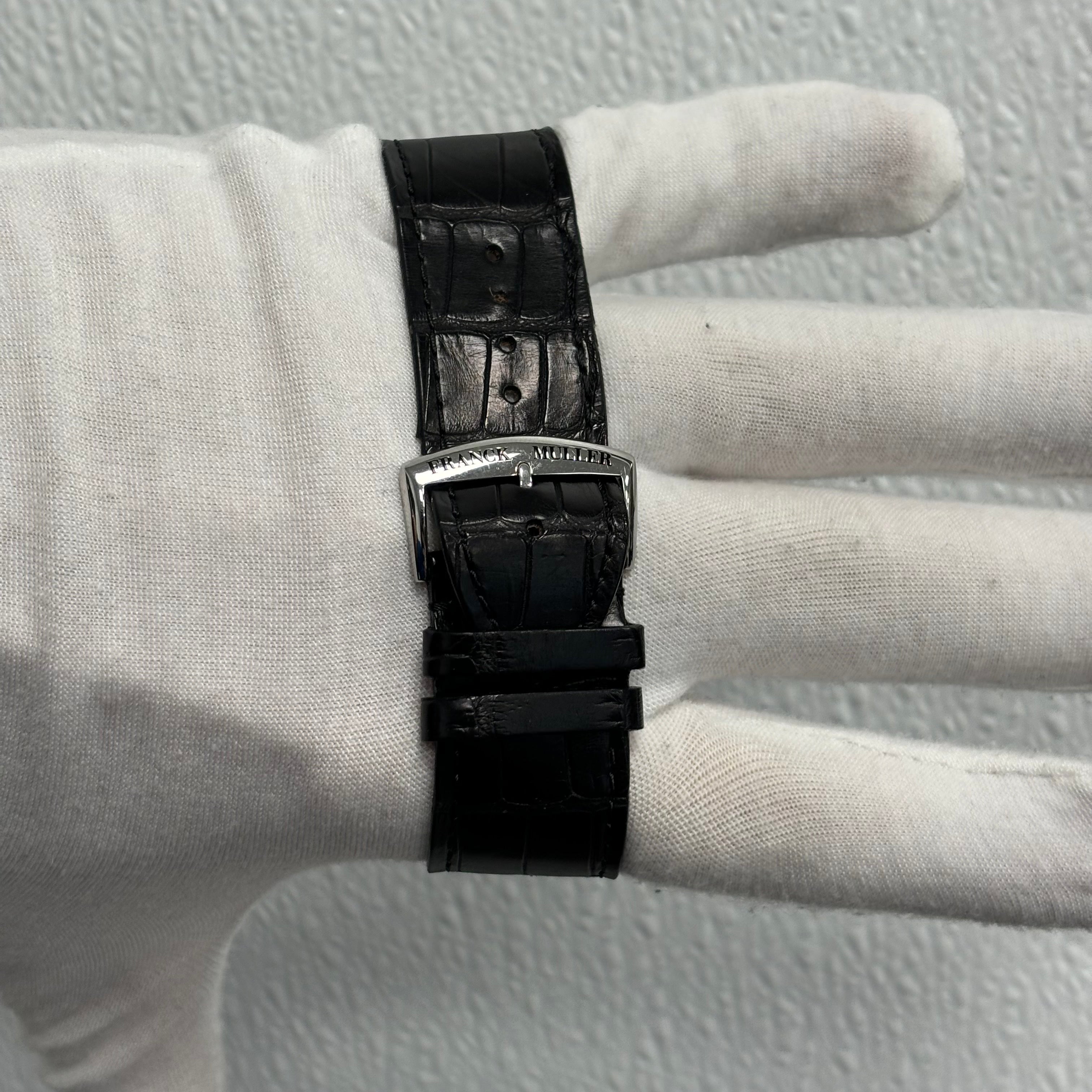 Franck Muller Conquistador 30mm White Dial Ref# 1000 SC COL DRM - Happy Jewelers Fine Jewelry Lifetime Warranty