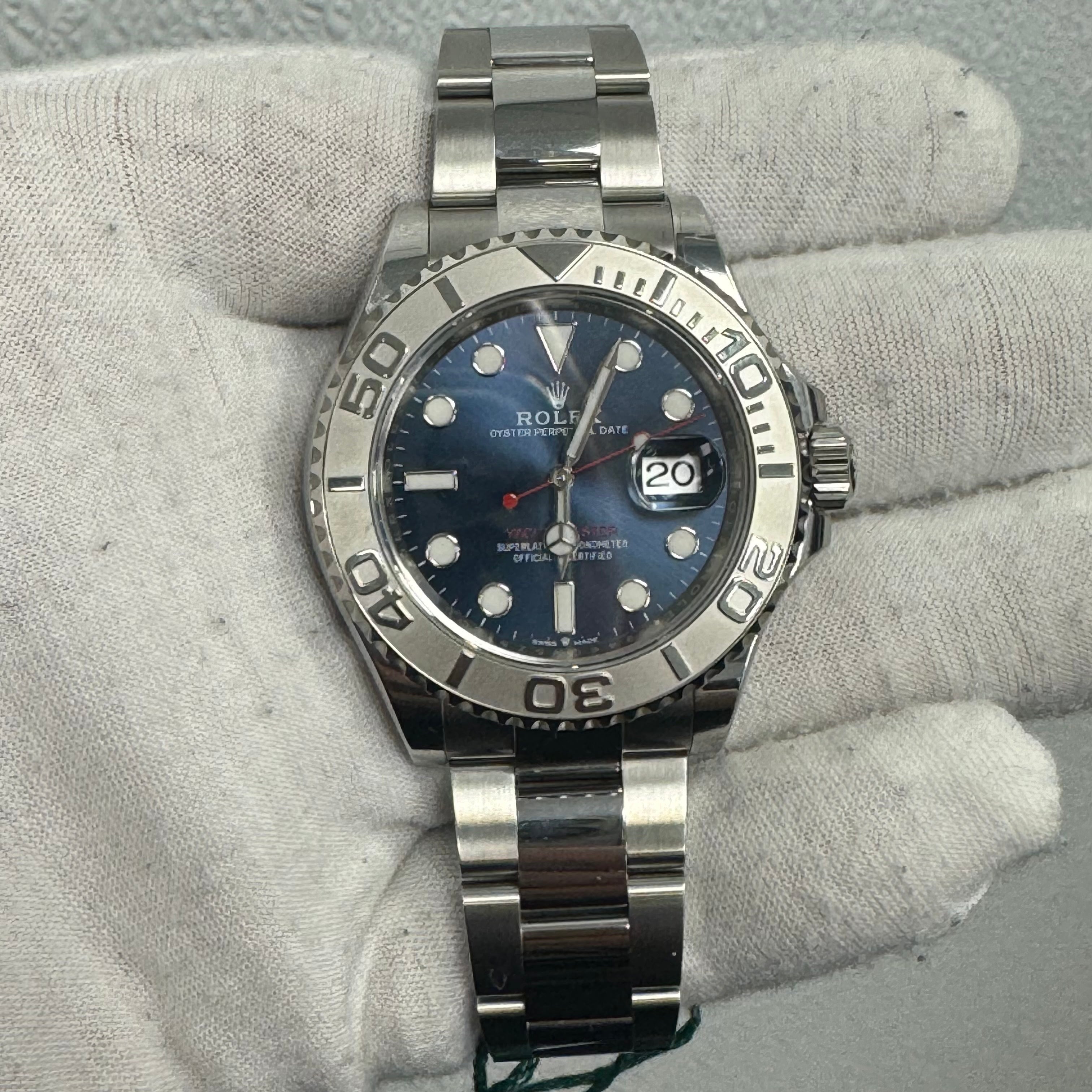 Rolex Yacht-Master 40mm Blue Dial Ref# 126622 – Happy Jewelers