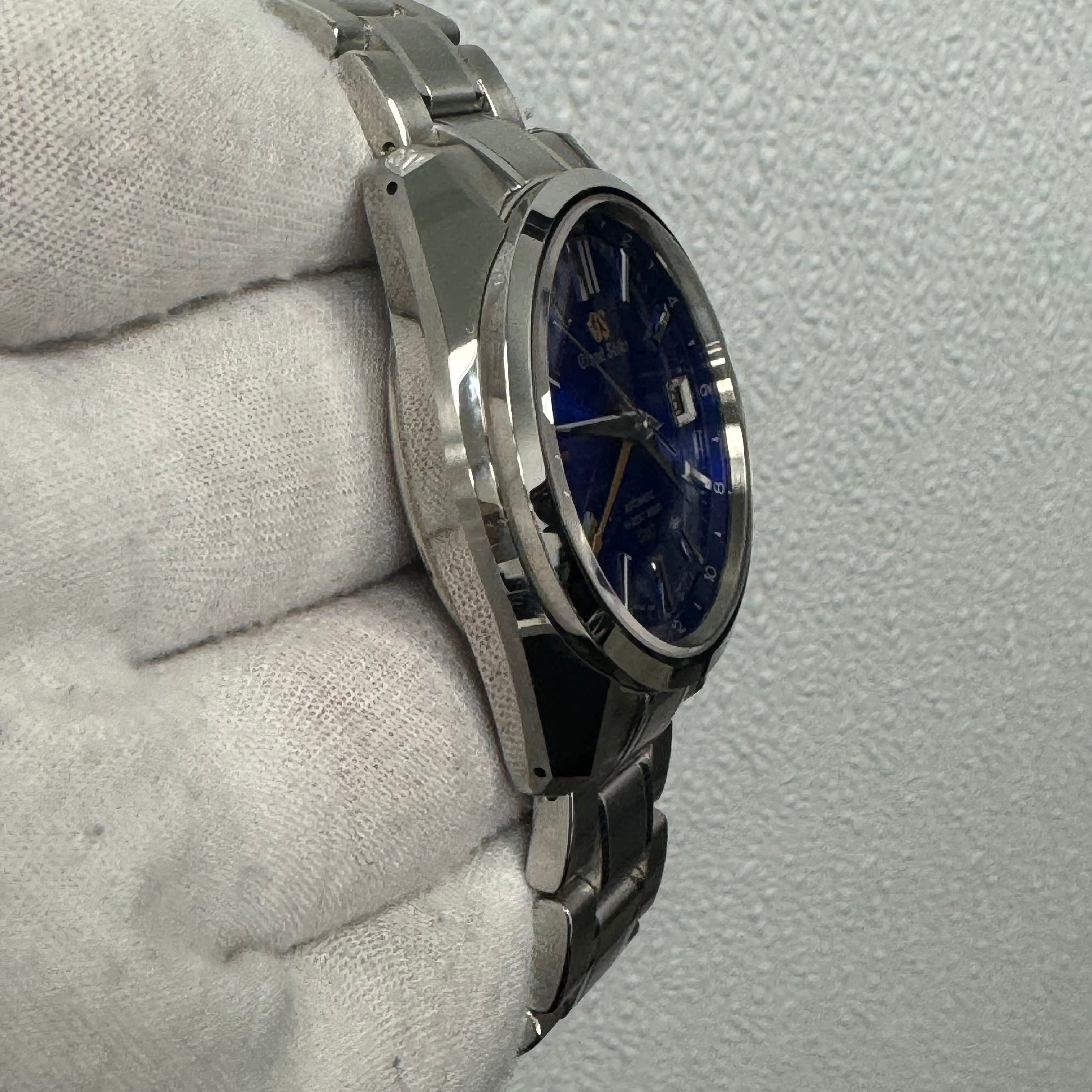 Grand Seiko 40mm Blue Dial Ref# SBGJ261G - Happy Jewelers Fine Jewelry Lifetime Warranty