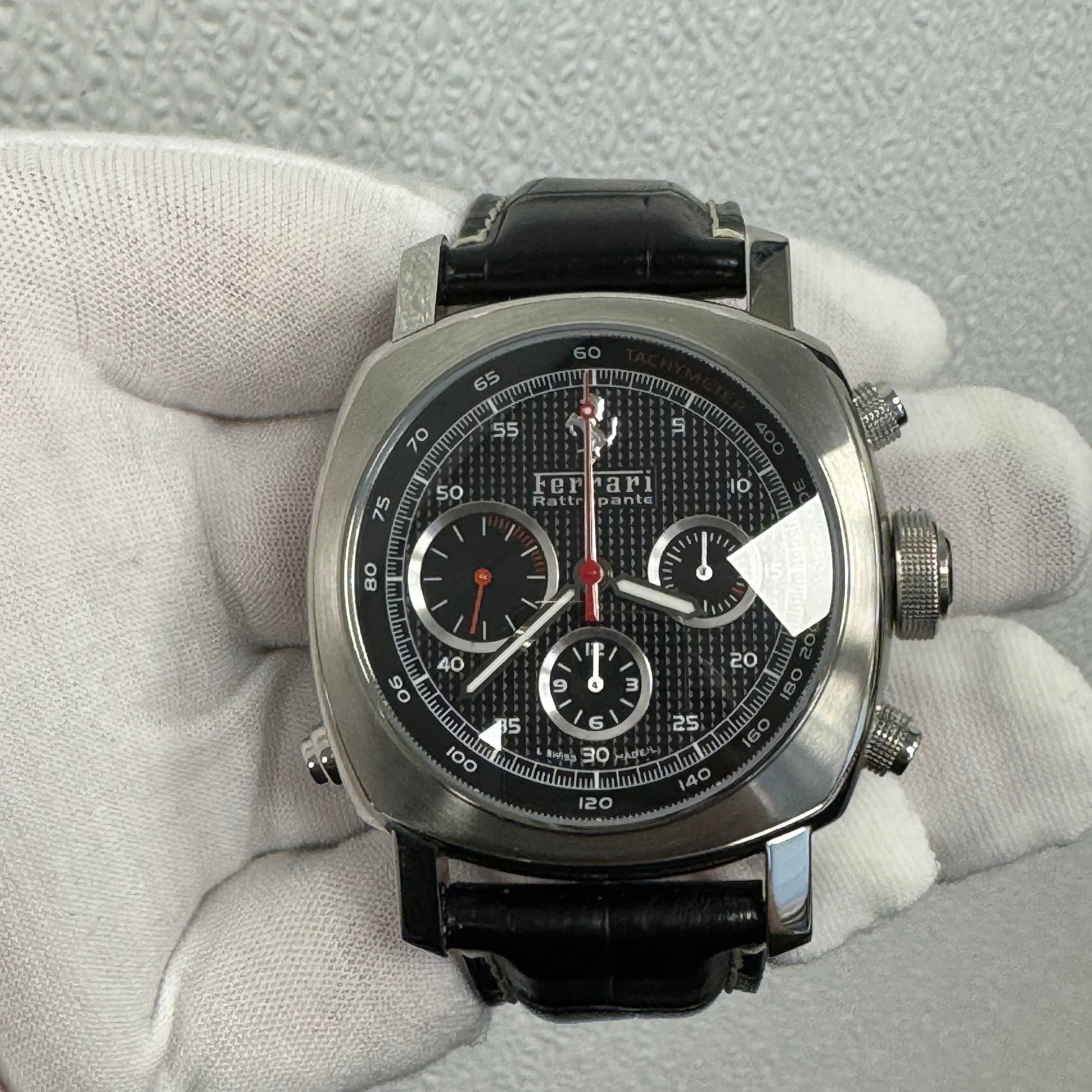 Panerai Ferrari 46mm Black Dial Watch Ref# FER00005 - Happy Jewelers Fine Jewelry Lifetime Warranty