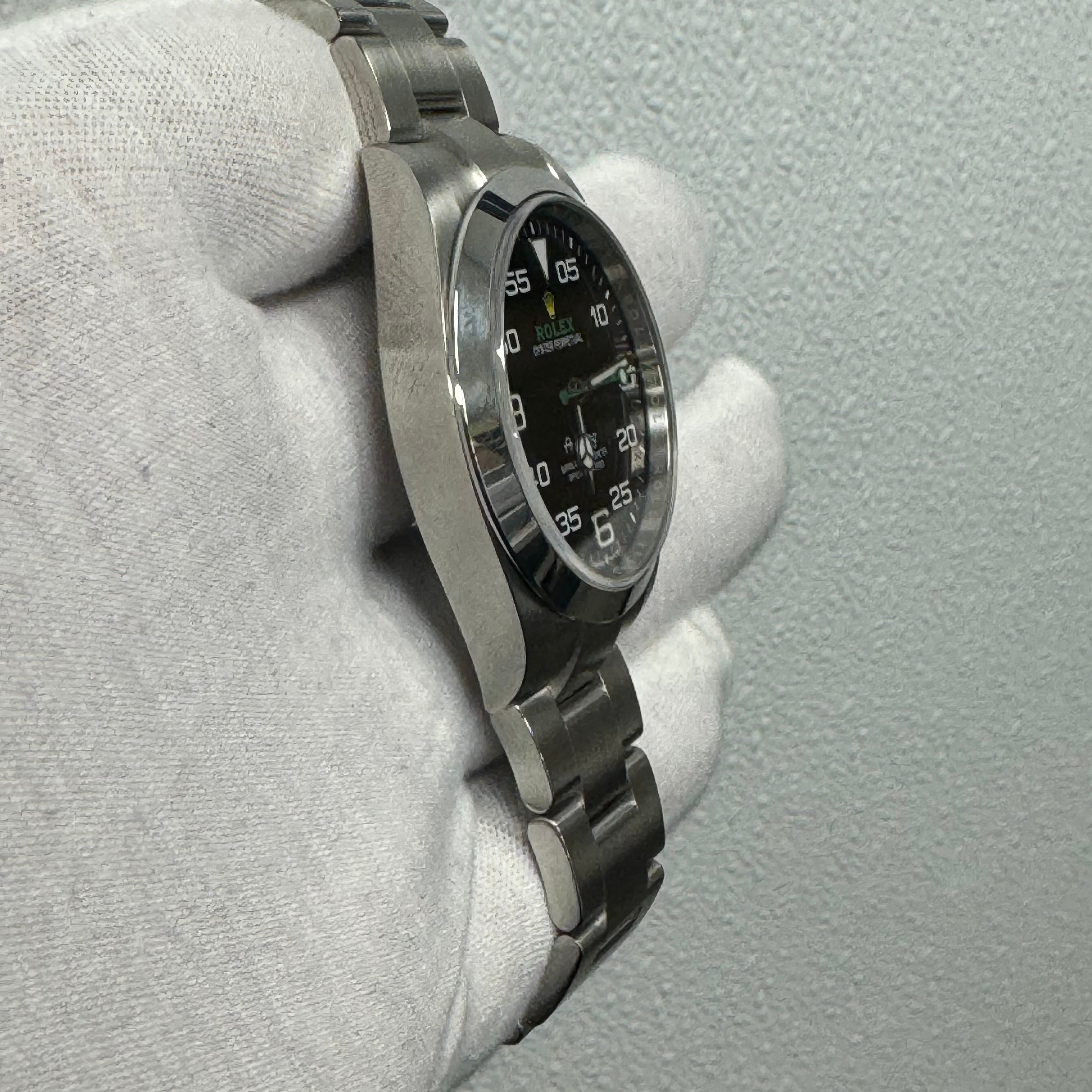 Rolex Air King 40mm Black Dial Watch Ref# 126900 - Happy Jewelers Fine Jewelry Lifetime Warranty