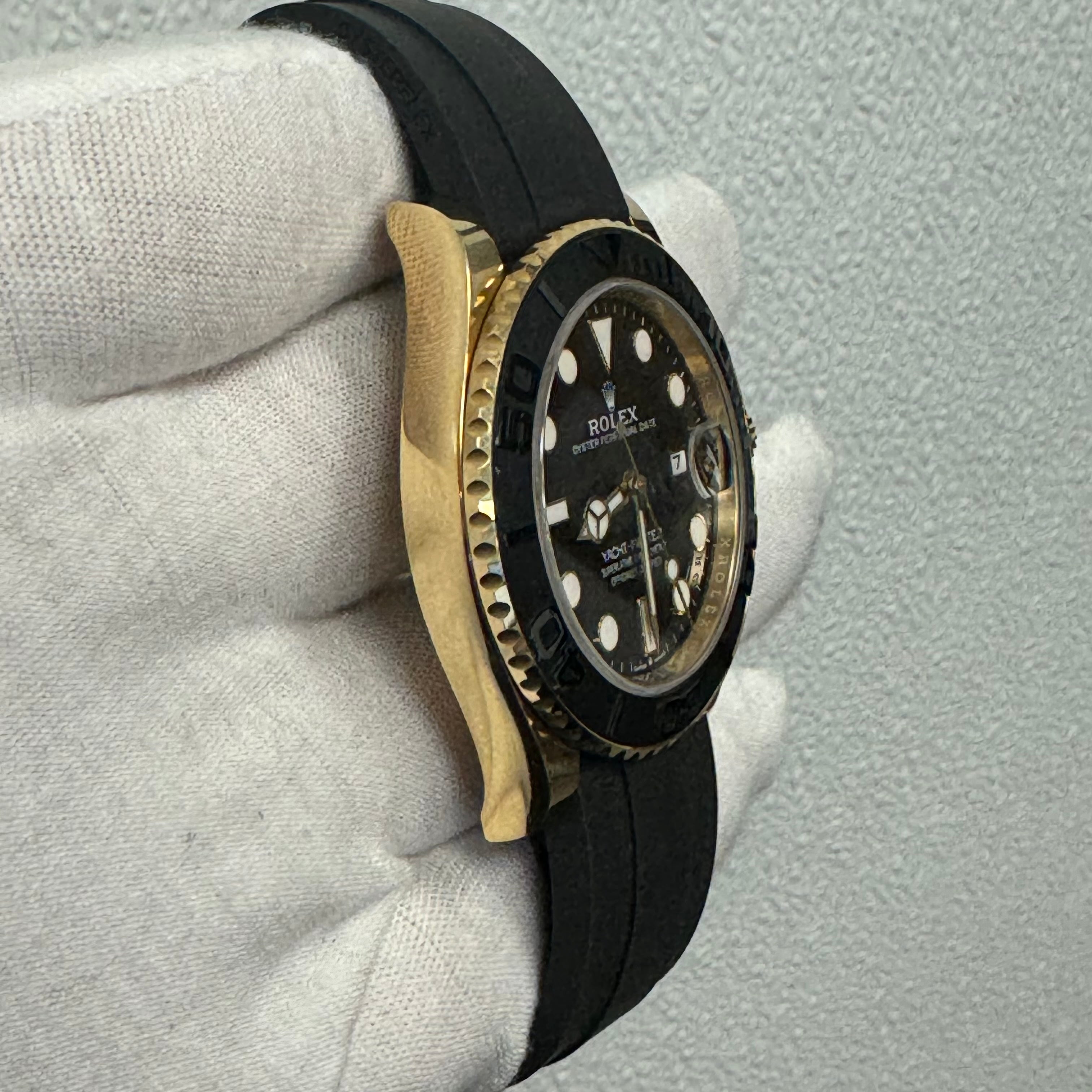 Rolex Yacht Master 42mm Black Dial Watch Ref# 226658 - Happy Jewelers Fine Jewelry Lifetime Warranty