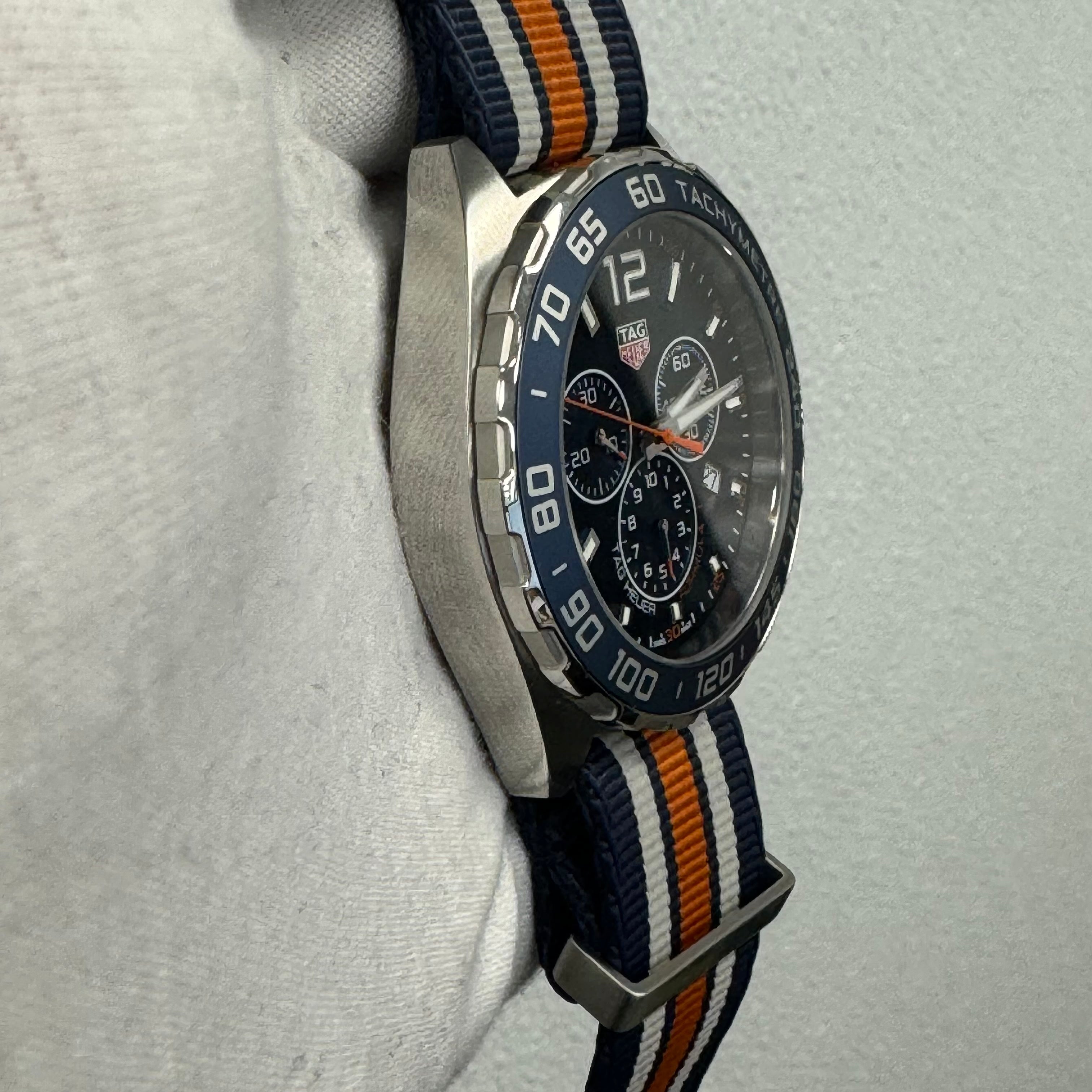 Tag Heuer Formula 1 43mm Blue Dial Watch Ref# CAZ1014.FC8196 - Happy Jewelers Fine Jewelry Lifetime Warranty