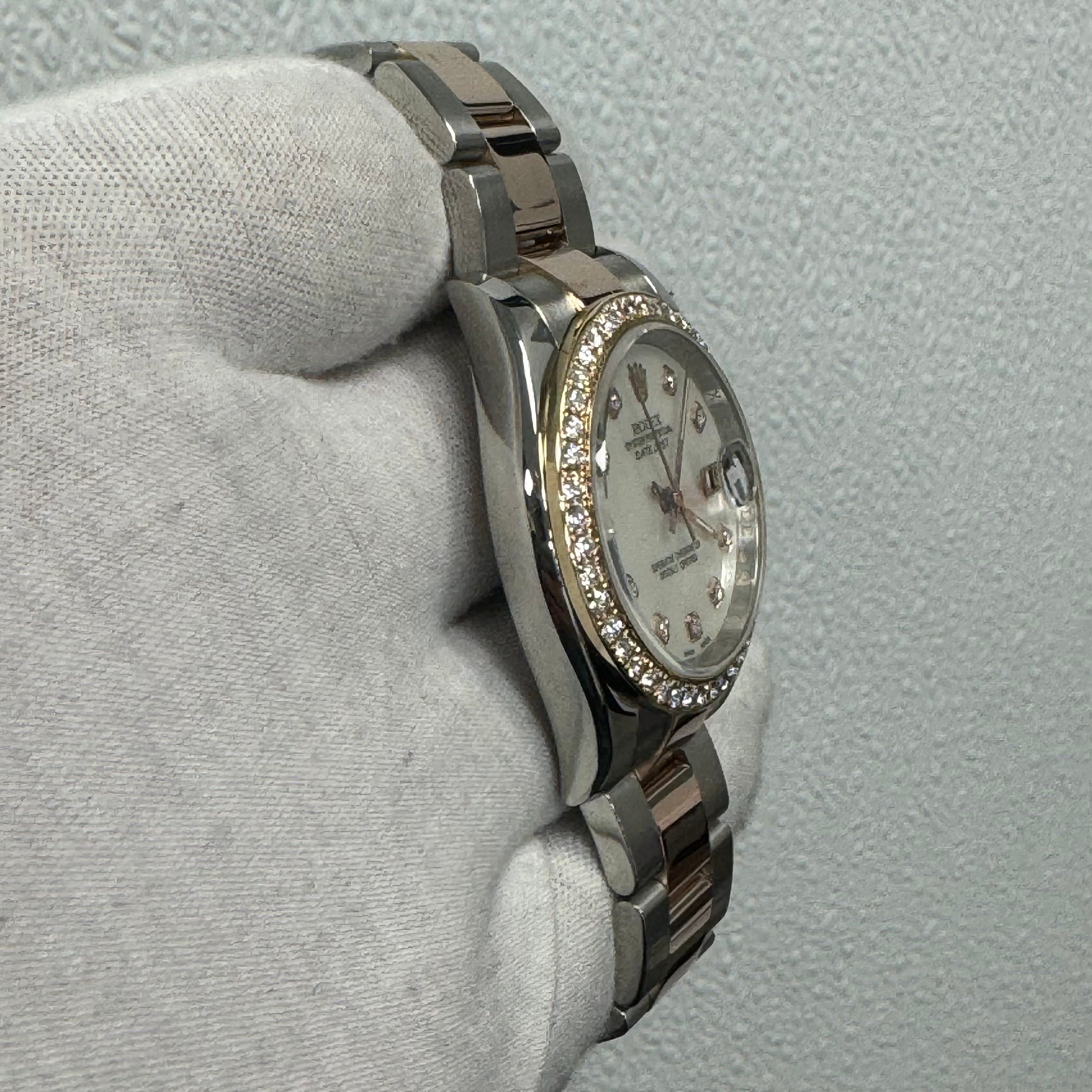 Rolex Datejust 36mm Mop Dial Watch Ref# 116261 - Happy Jewelers Fine Jewelry Lifetime Warranty