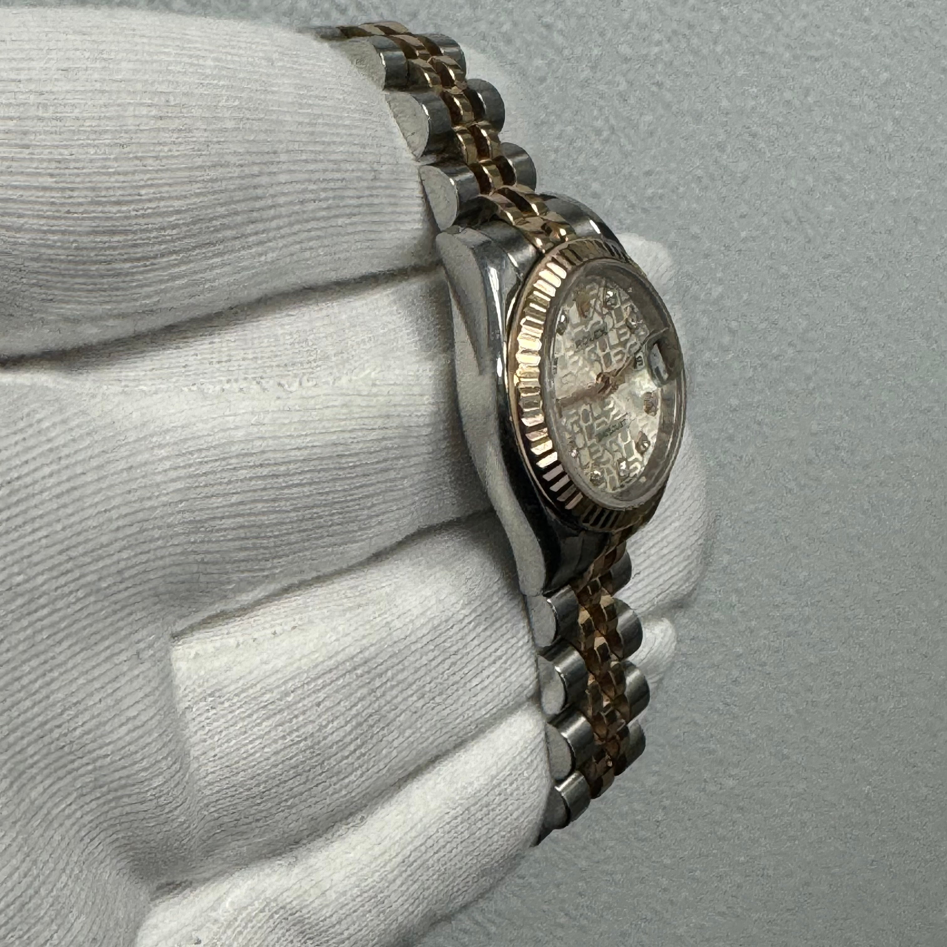 Rolex Datejust 26mm Ivory Dial Watch Ref# 179171 - Happy Jewelers Fine Jewelry Lifetime Warranty