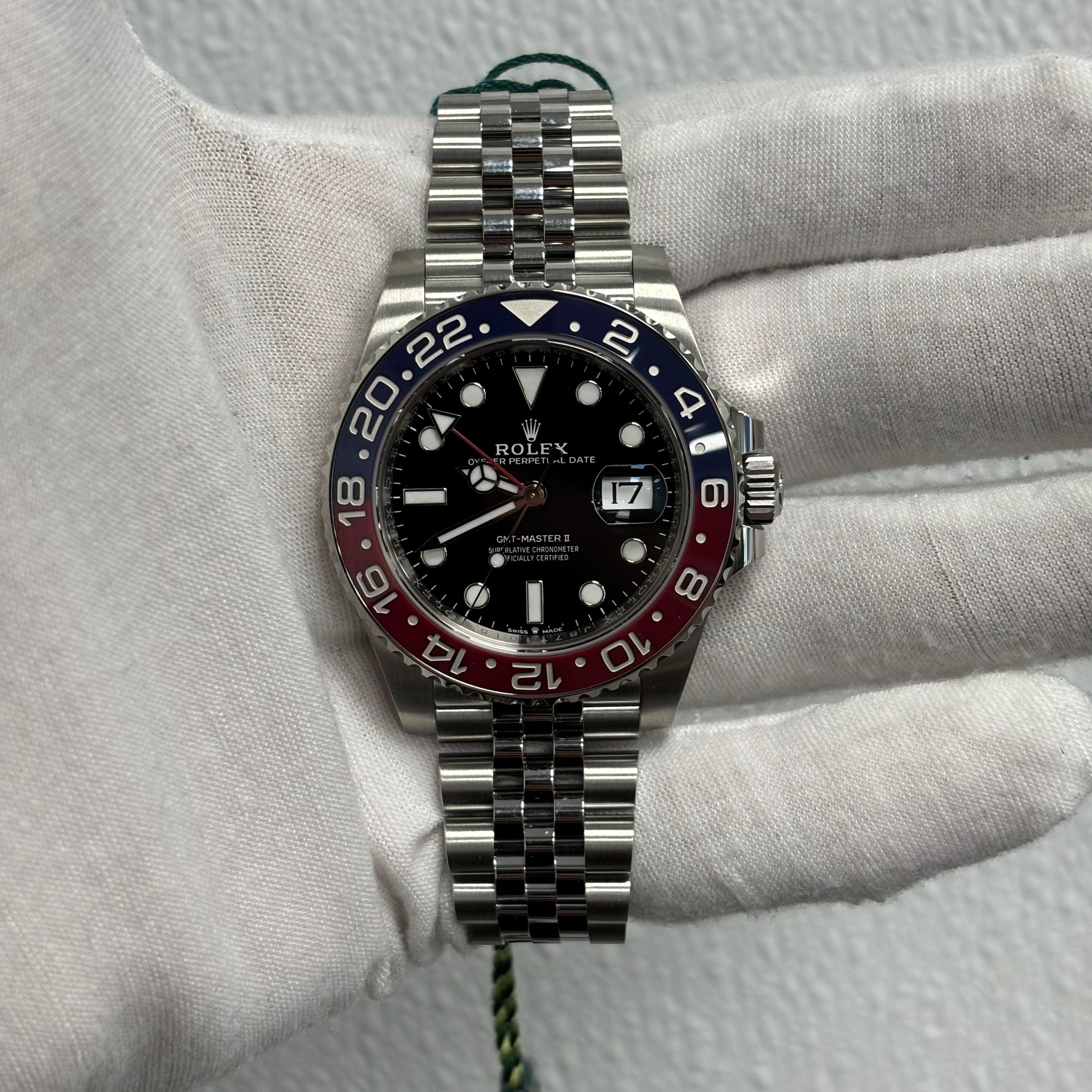 Rolex GMT-Master II 40mm Black Dial Watch Ref# 126710BLRO - Happy Jewelers Fine Jewelry Lifetime Warranty