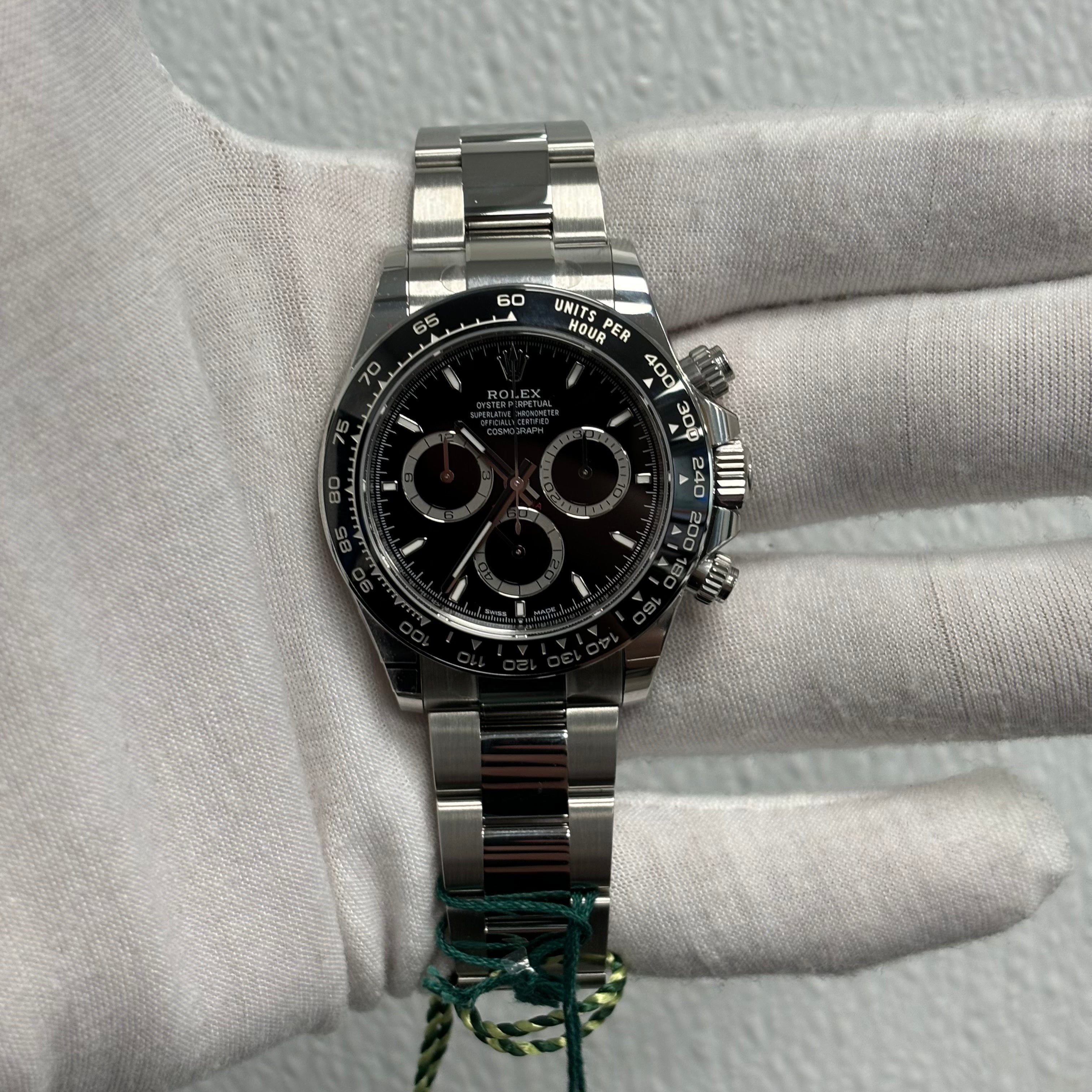 Rolex Daytona 40mm Black Dial Ref# 126500LN - Happy Jewelers Fine Jewelry Lifetime Warranty