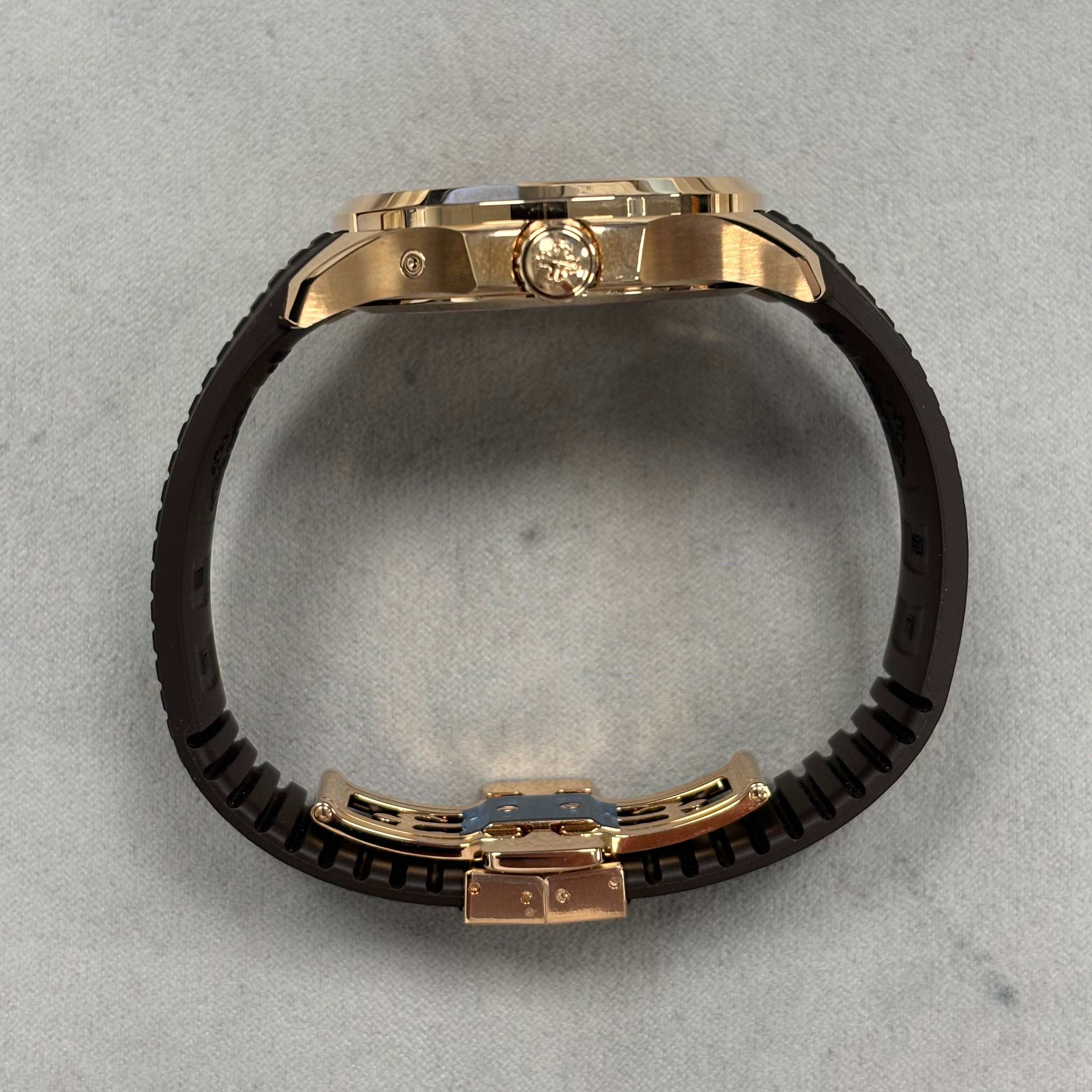 Patek Philippe Aquanaut 40.8mm Brown Dial Watch Ref# 5164R-001 - Happy Jewelers Fine Jewelry Lifetime Warranty