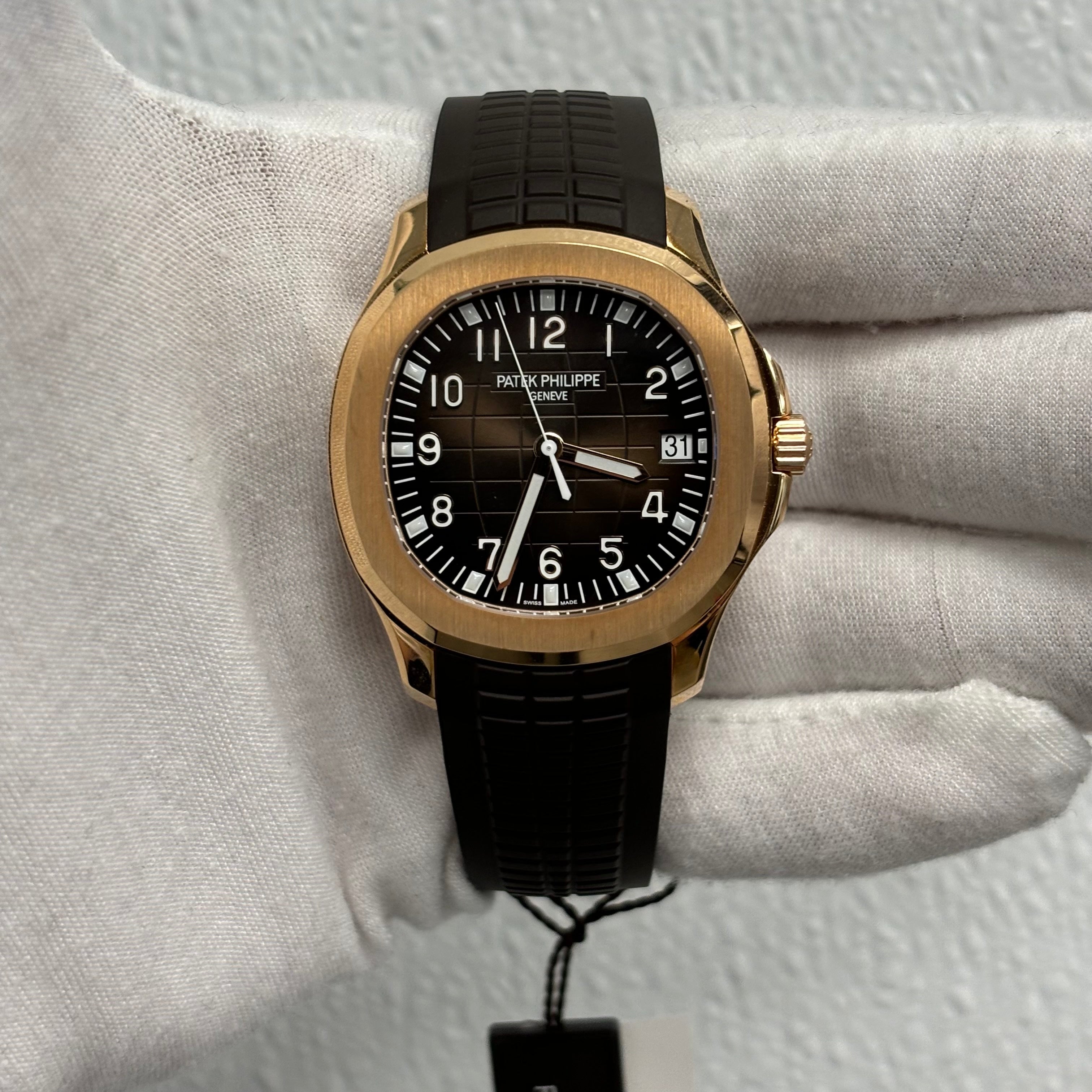 Patek Philippe Aquanaut 40mm Brown Dial Ref# 5167R-01 - Happy Jewelers Fine Jewelry Lifetime Warranty