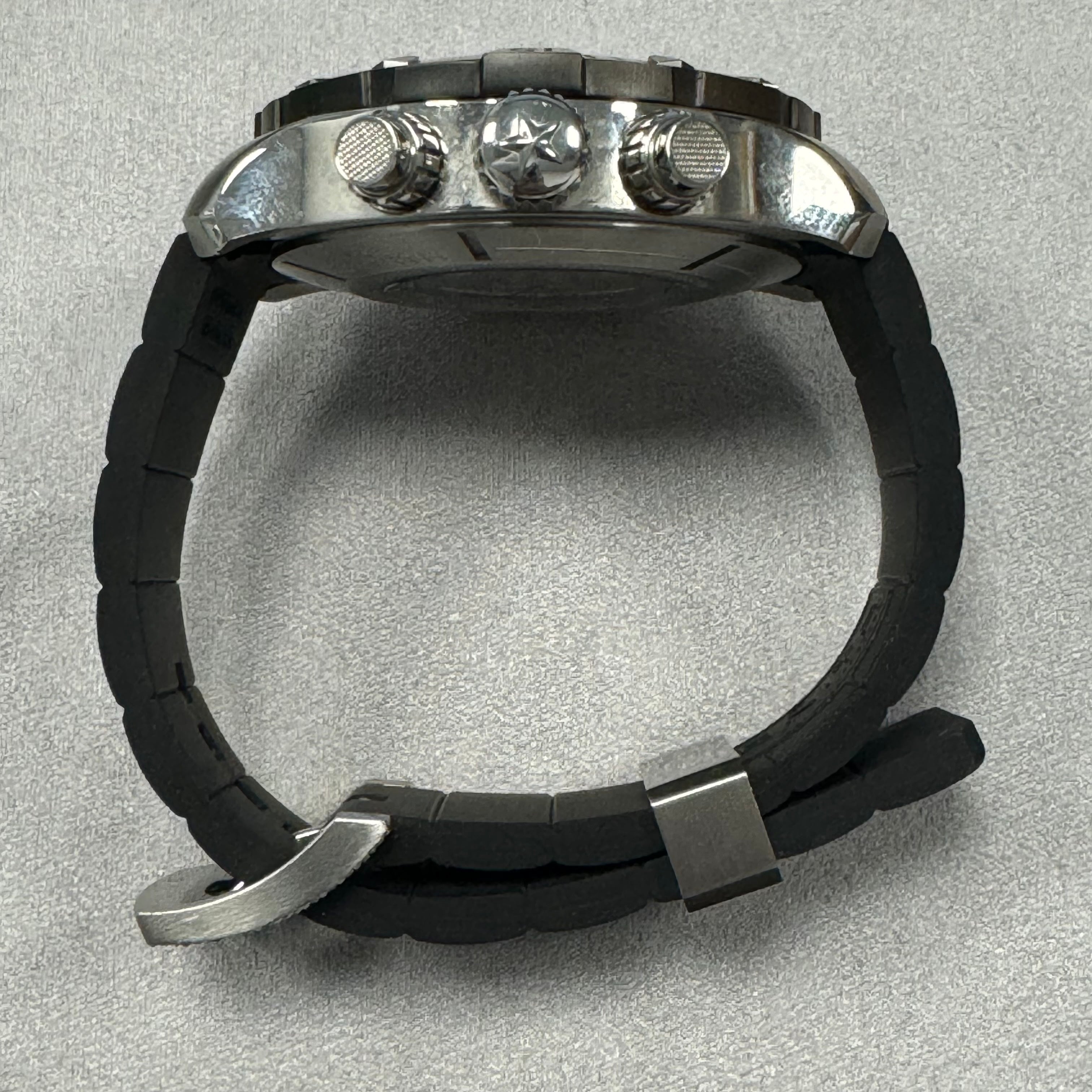 Zenith Defi Chronograph 46mm Black Dial Watch Ref# 03.0527.4000 - Happy Jewelers Fine Jewelry Lifetime Warranty