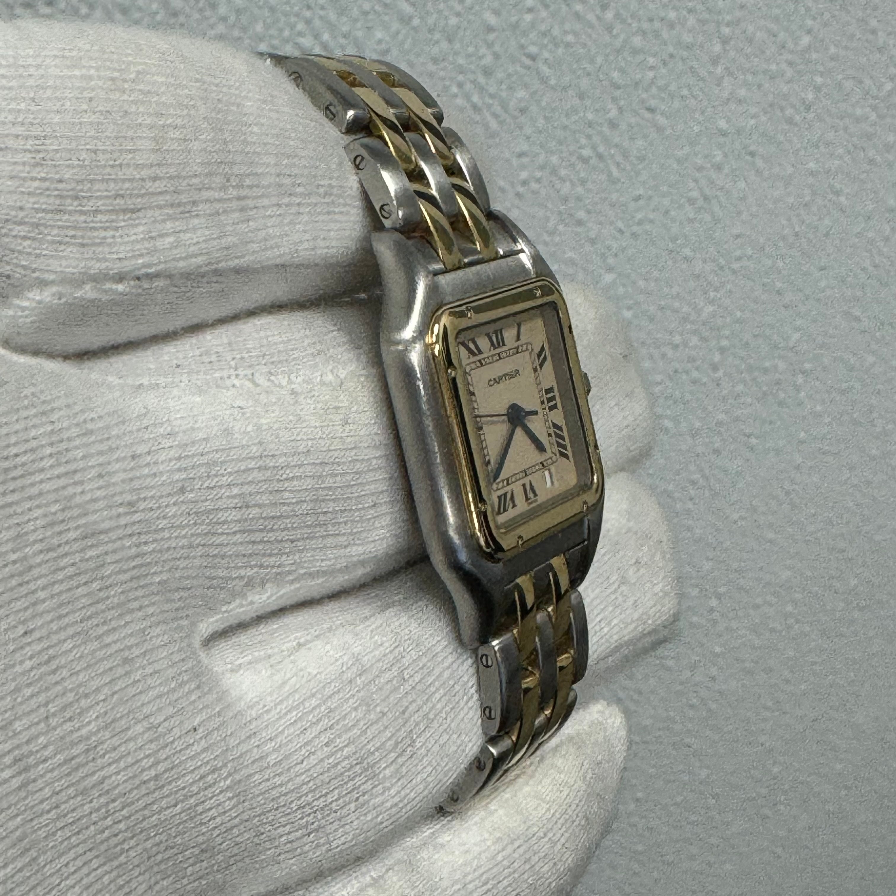 Cartier Panthere 27mm Ivory Dial Watch Ref# 183957 - Happy Jewelers Fine Jewelry Lifetime Warranty