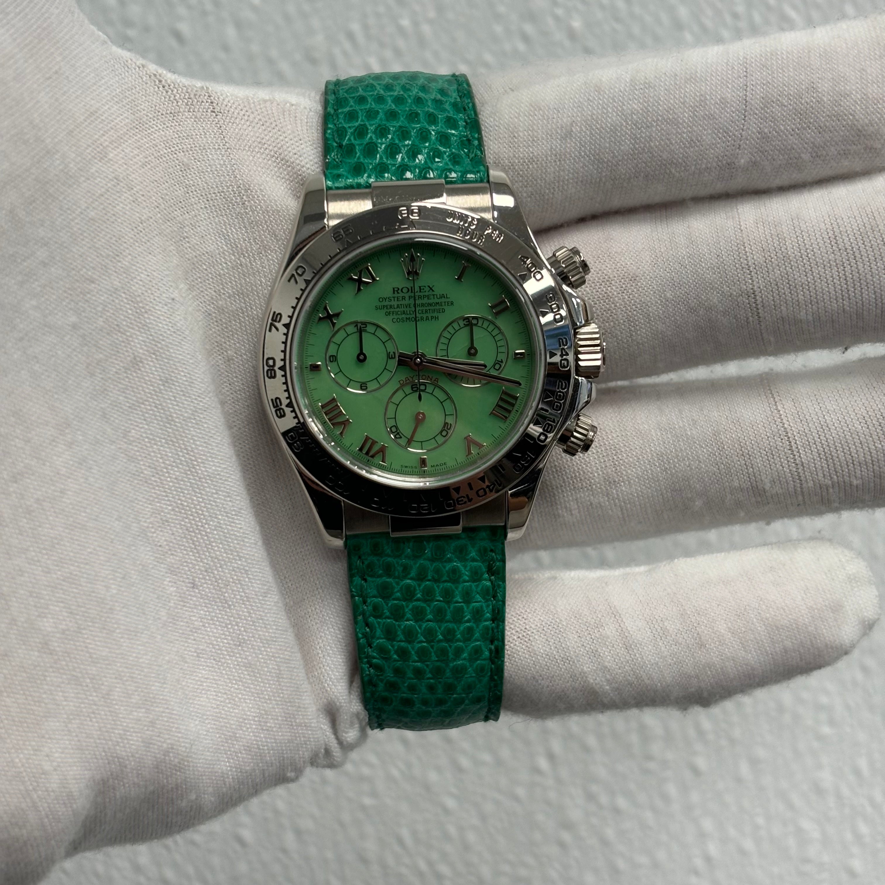 Rolex Daytona 40mm Green Dial Ref# 116519 - Happy Jewelers Fine Jewelry Lifetime Warranty