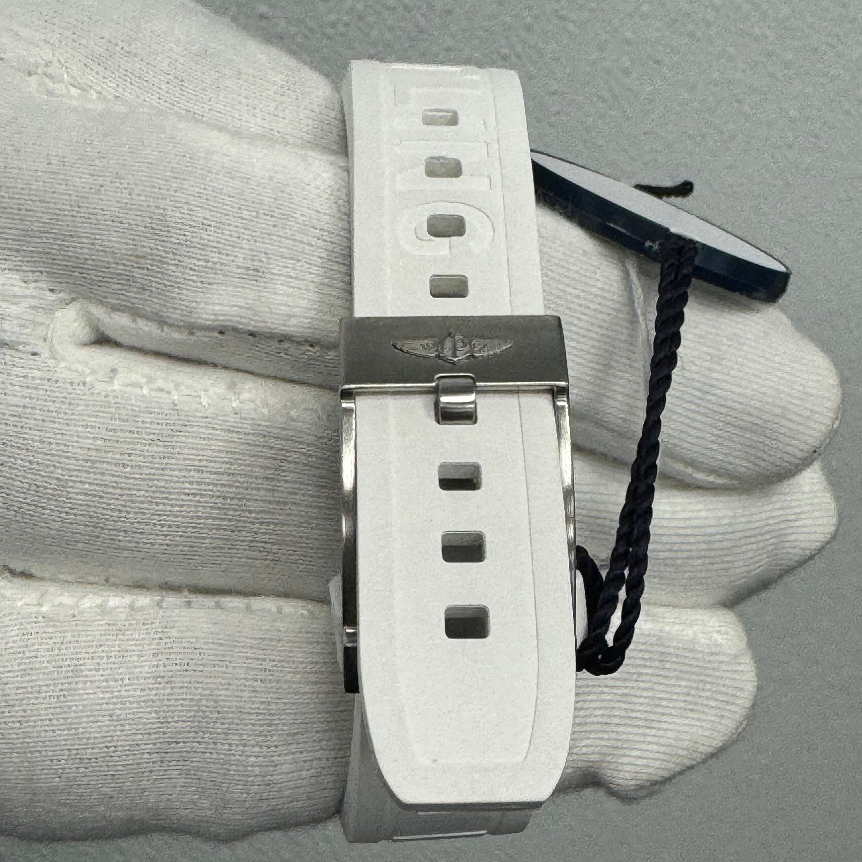 Breitling Lady Superocean 36mm White Dial Watch Ref# A17316 - Happy Jewelers Fine Jewelry Lifetime Warranty