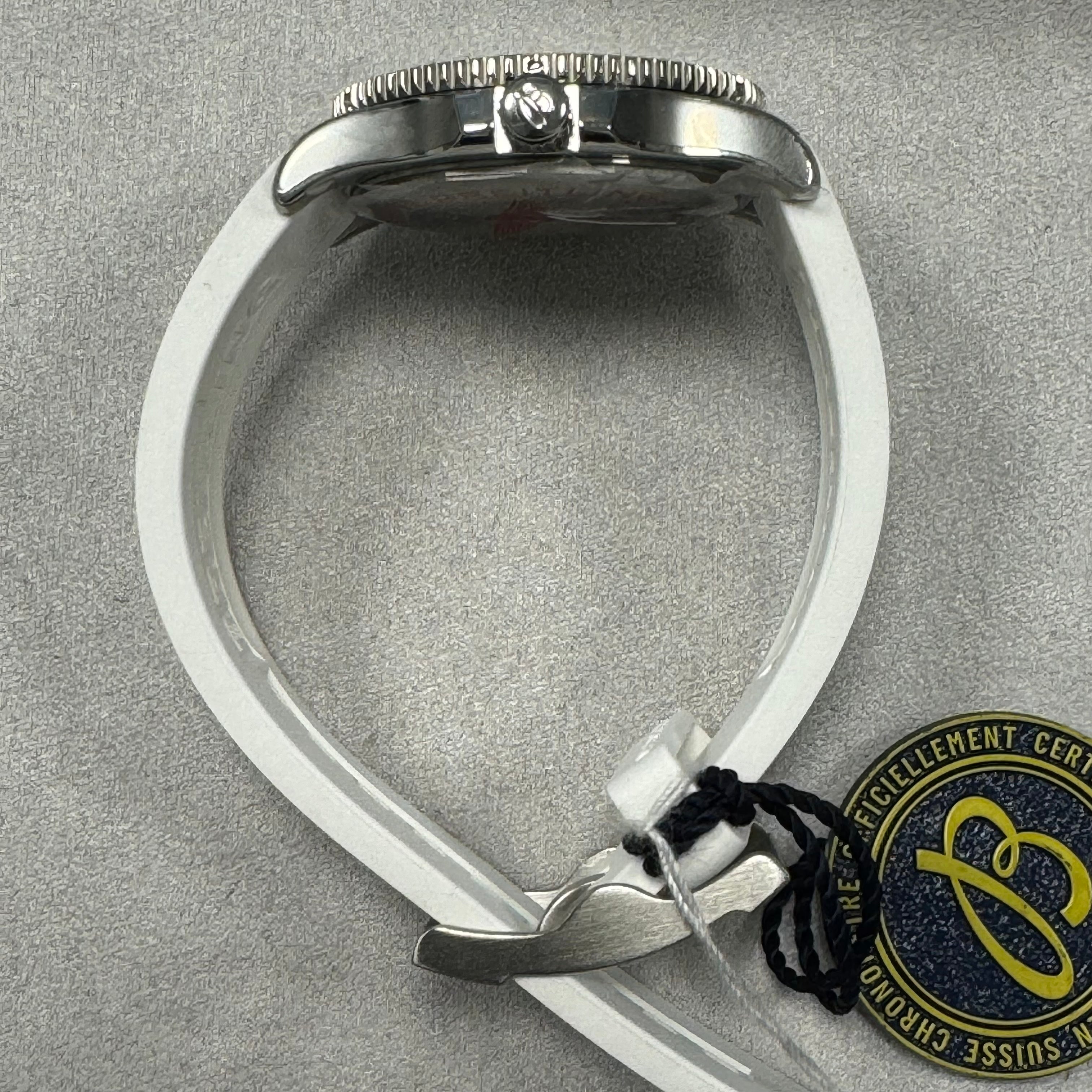 Breitling Lady Superocean 36mm White Dial Watch Ref# A17316 - Happy Jewelers Fine Jewelry Lifetime Warranty