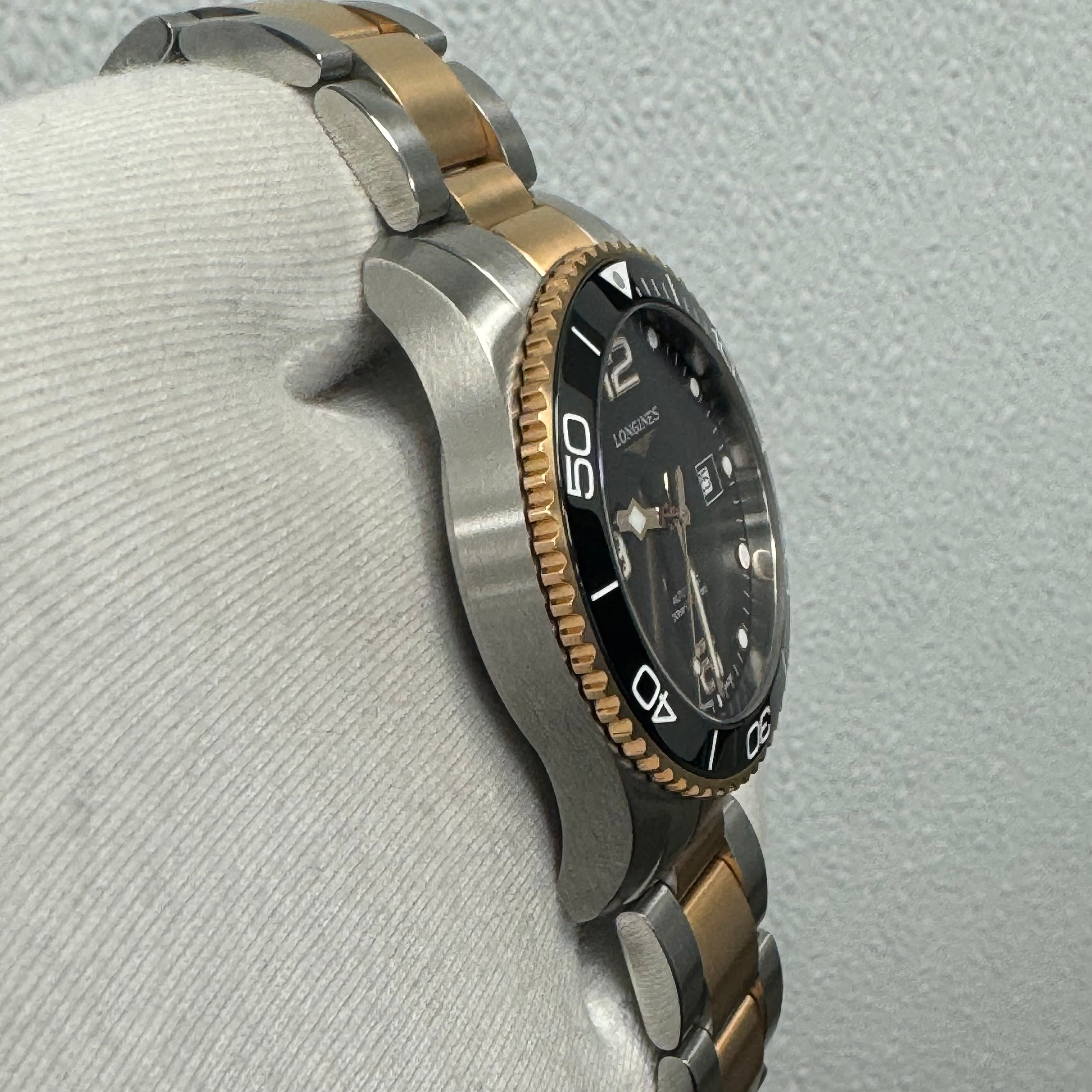 Longines Hyderoconquest 41mm Black Dial Watch Ref# L3.781.3.58.7 - Happy Jewelers Fine Jewelry Lifetime Warranty