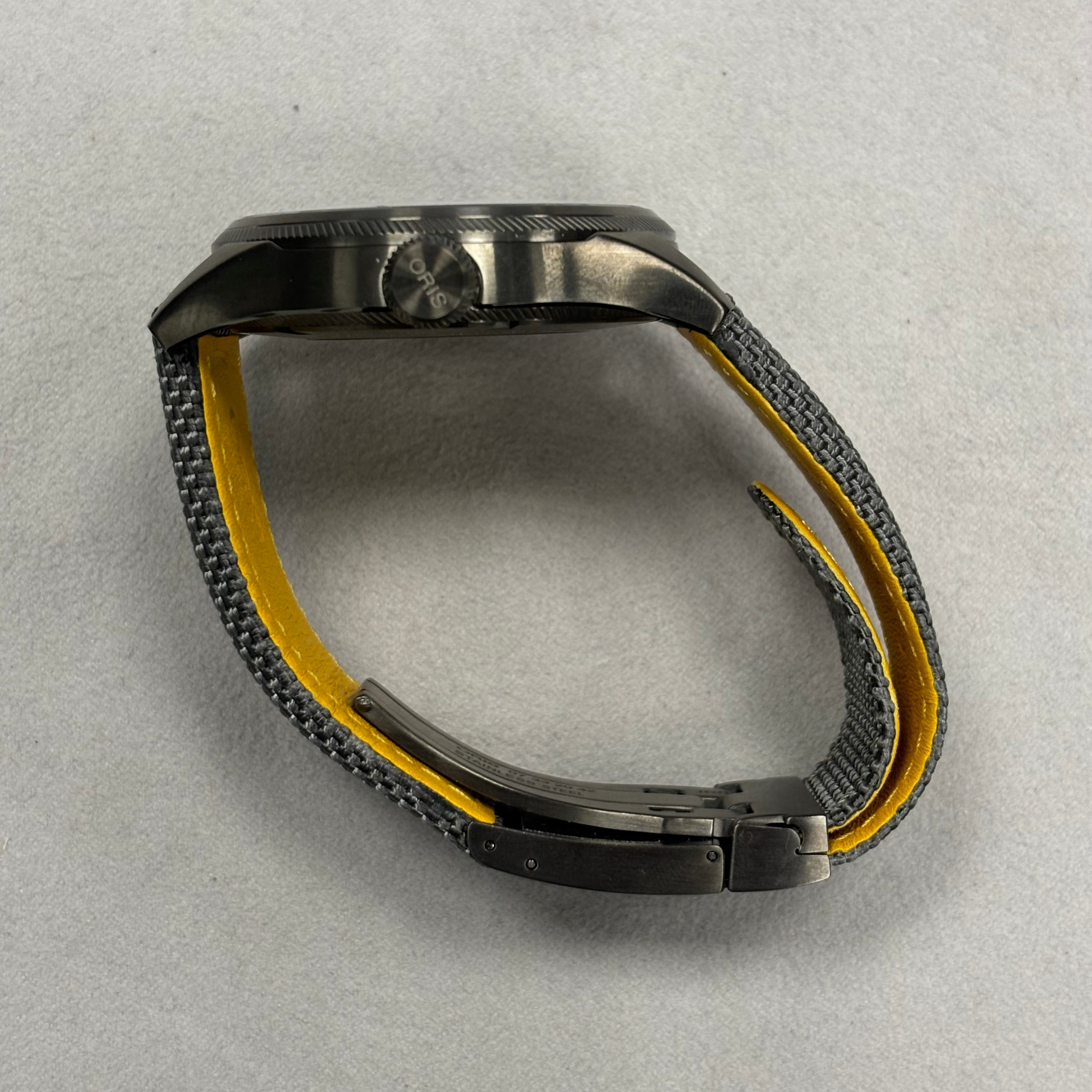 Oris Propilot 45mm Black Dial Watch Ref# 01 752 7698 4284-Set - Happy Jewelers Fine Jewelry Lifetime Warranty