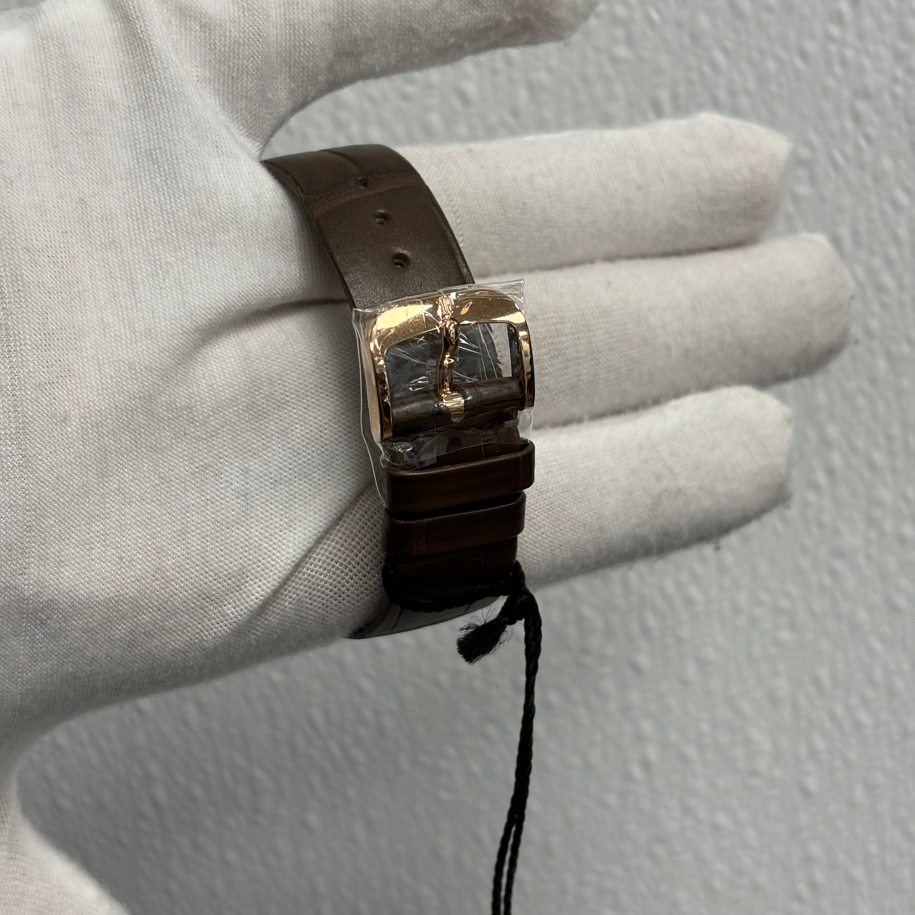 Audemars Piguet Millenary 39.5mm Brown Dial Ref# 77266OR.GG.A823CR.01 - Happy Jewelers Fine Jewelry Lifetime Warranty