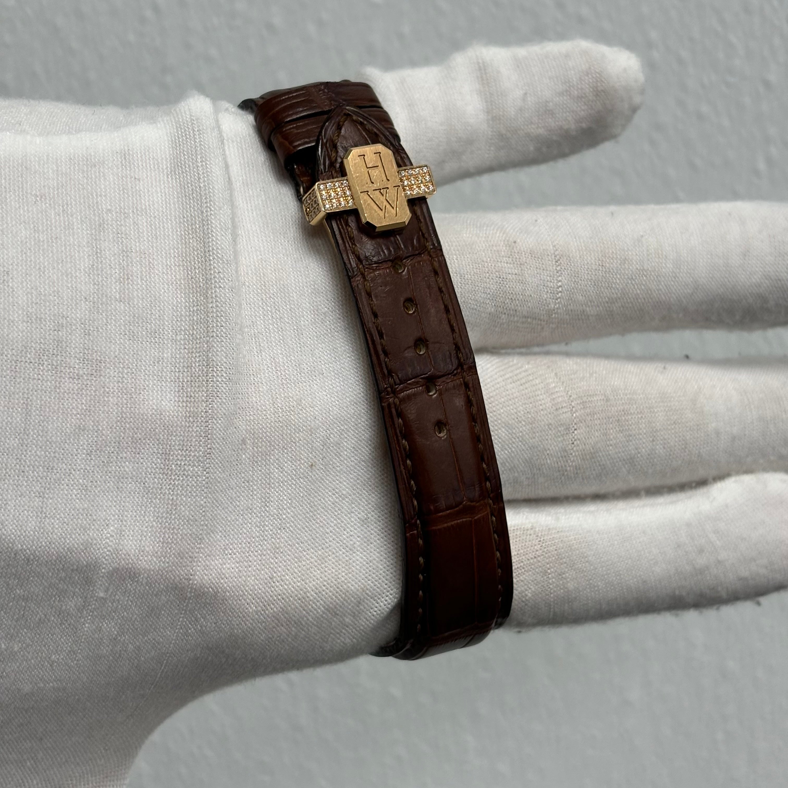 Harry Winston Premier 39mm Silver Dial Watch Ref# PREACH39RR002 - Happy Jewelers Fine Jewelry Lifetime Warranty