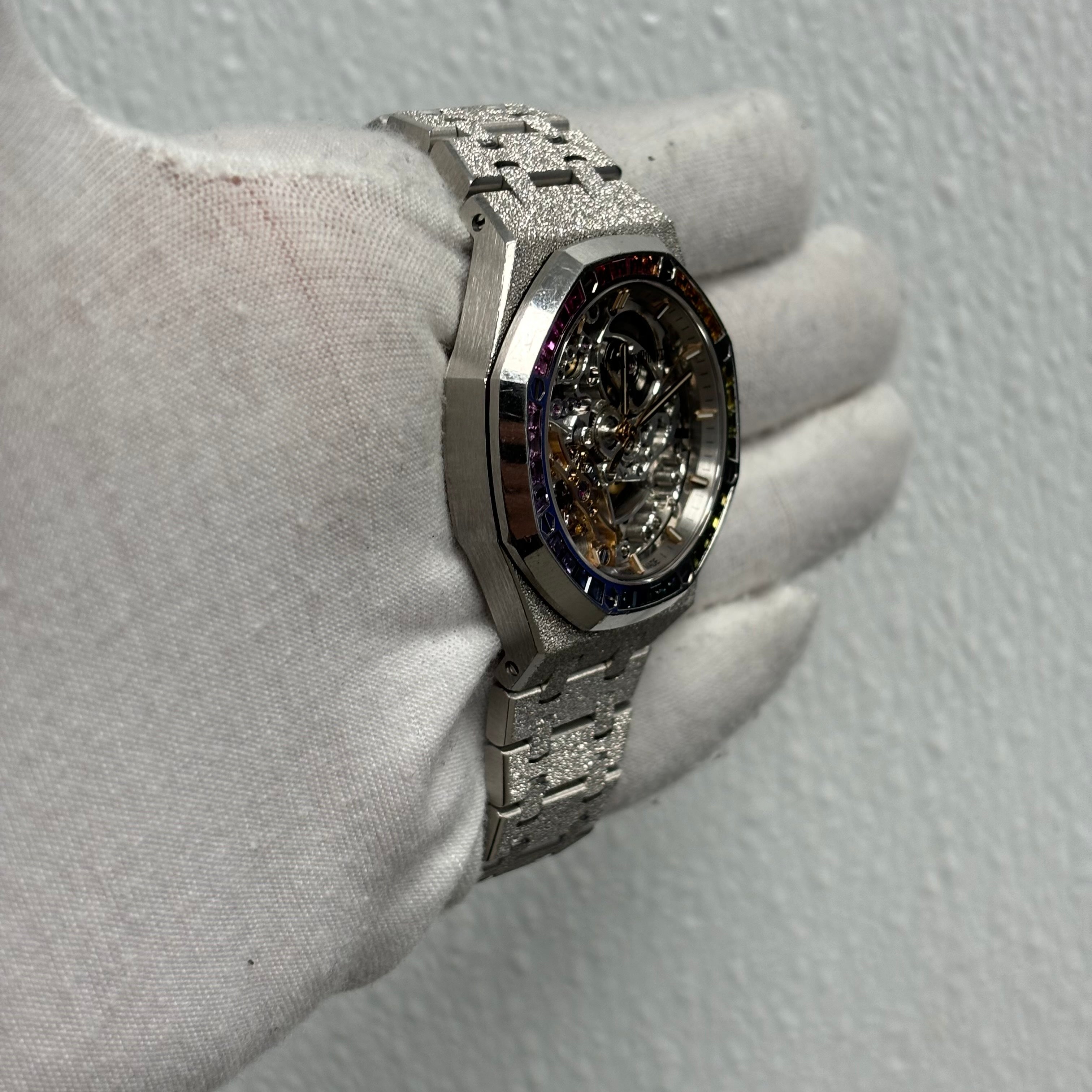 Audemars Piguet Royal Oak 41mm Black Dial Ref# 15468BC.YG.1259BC.01 - Happy Jewelers Fine Jewelry Lifetime Warranty