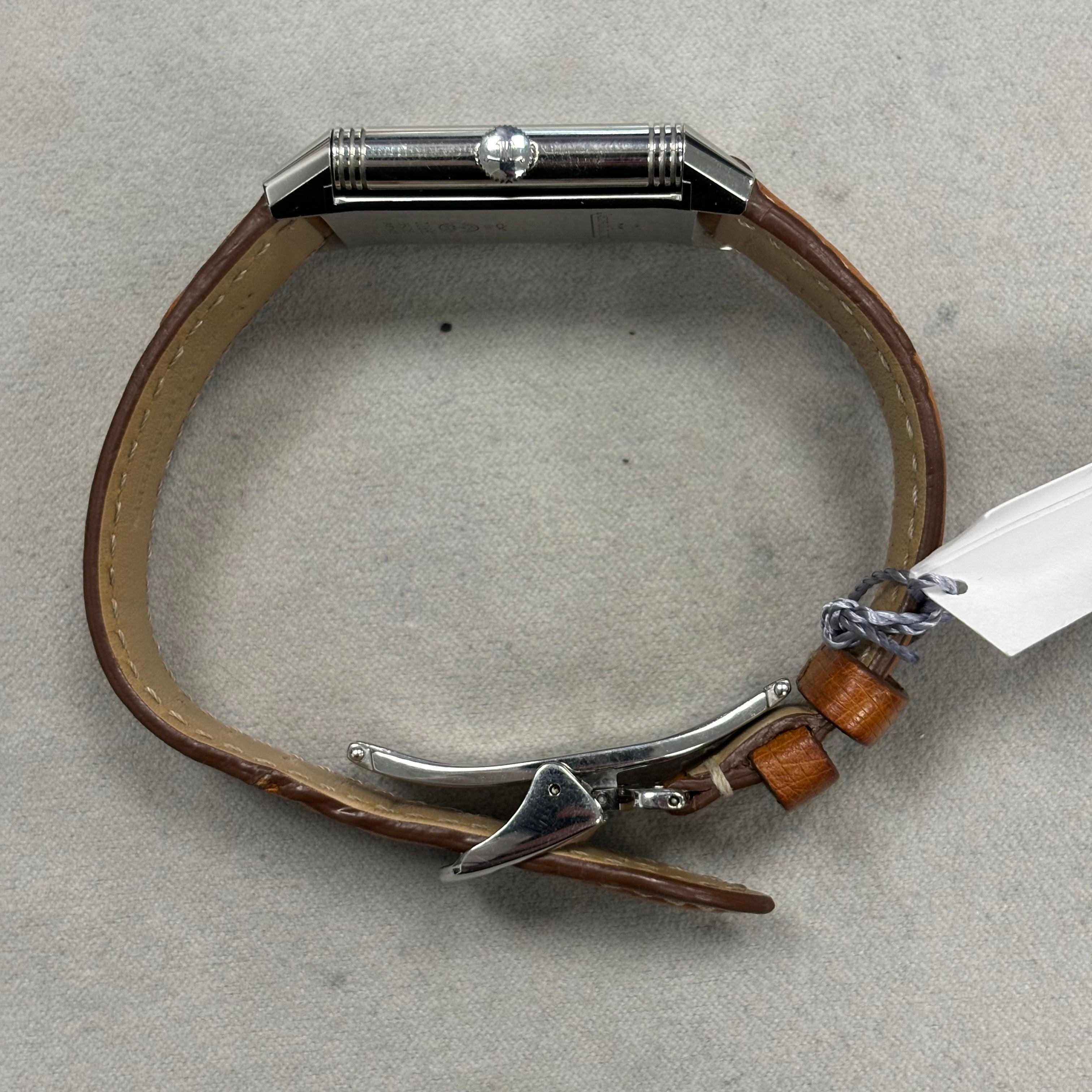 Jaeger-LeCoultre Reverso 25.5mm Silver Dial Ref# Q2438522 - Happy Jewelers Fine Jewelry Lifetime Warranty