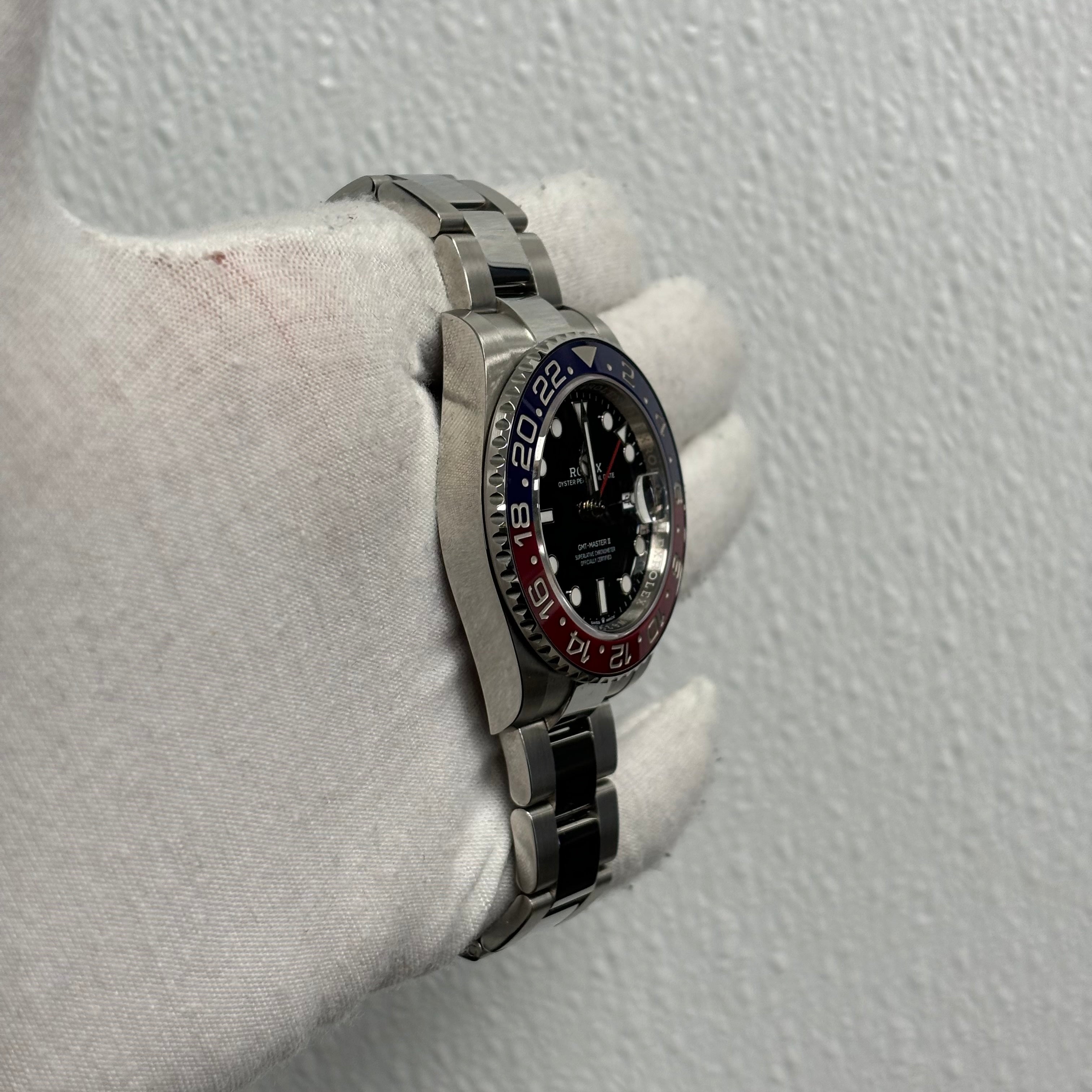 Rolex GMT-Master II 40mm Black Dial Ref# 126710BLRO - Happy Jewelers Fine Jewelry Lifetime Warranty