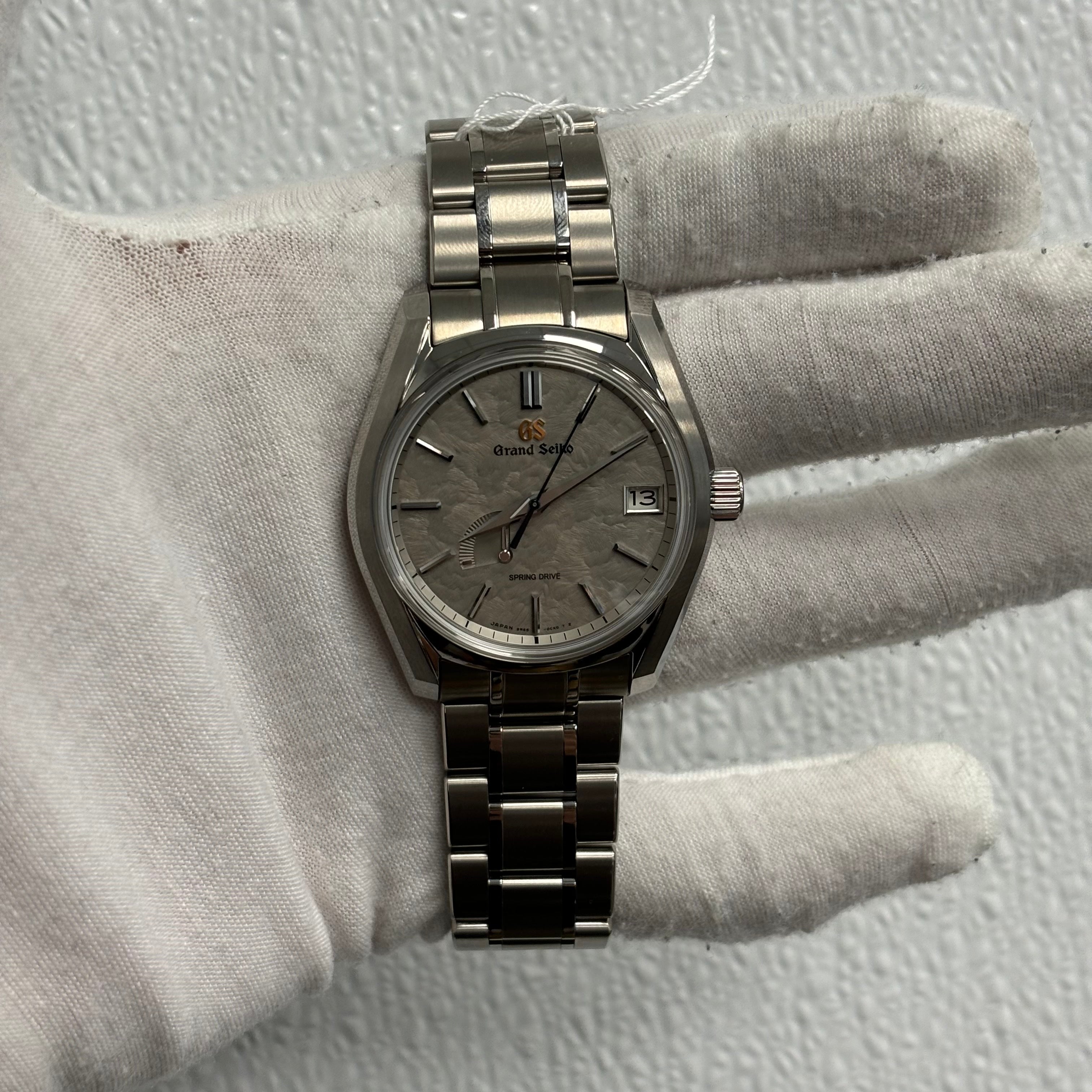 Grand Seiko Heritage 40mm Grey Dial Ref# SBGA415G - Happy Jewelers Fine Jewelry Lifetime Warranty
