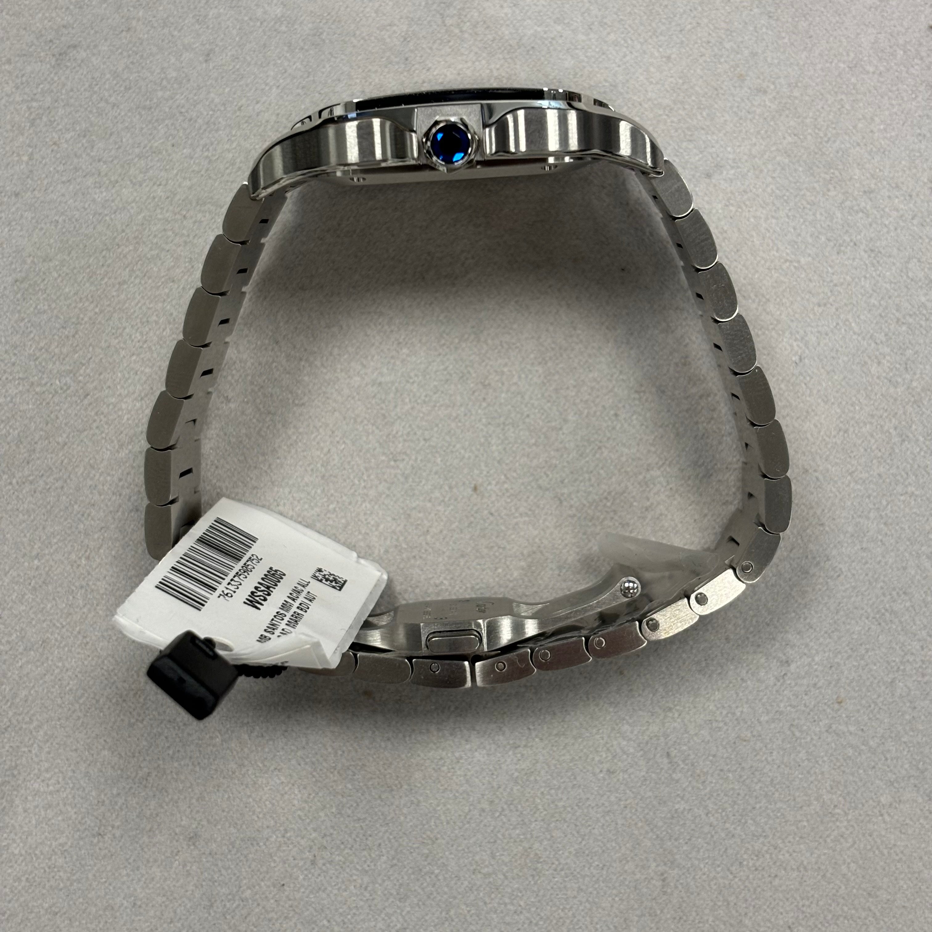 Cartier Santos 35mm Brown Dial Watch Ref# WSSA0065 - Happy Jewelers Fine Jewelry Lifetime Warranty