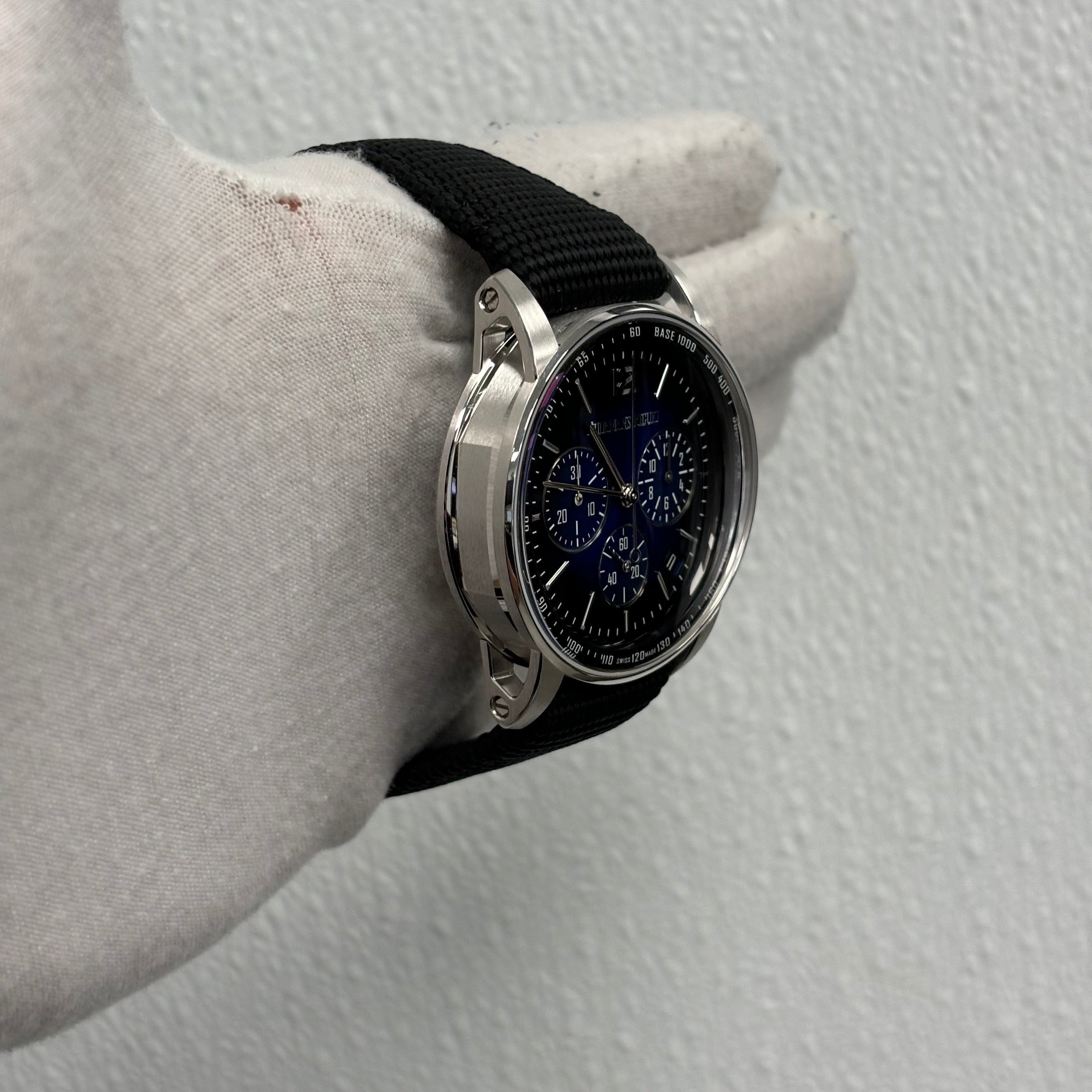 Audemars Piguet Code 41mm Blue Dial Watch Ref# 26393BC.OO.A002KB.01 - Happy Jewelers Fine Jewelry Lifetime Warranty