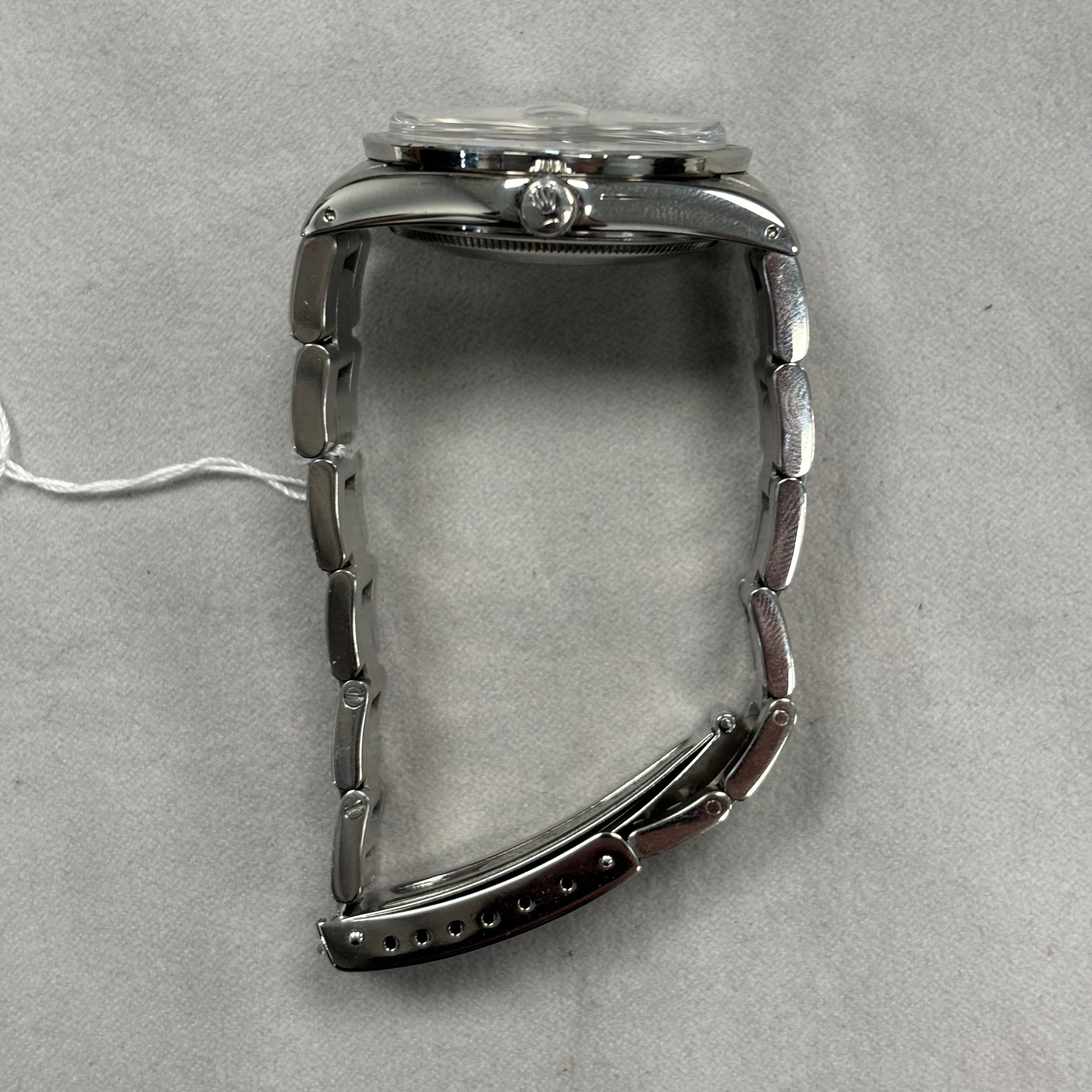 Rolex Datejust 34mm White Dial Watch Ref# 15010 - Happy Jewelers Fine Jewelry Lifetime Warranty