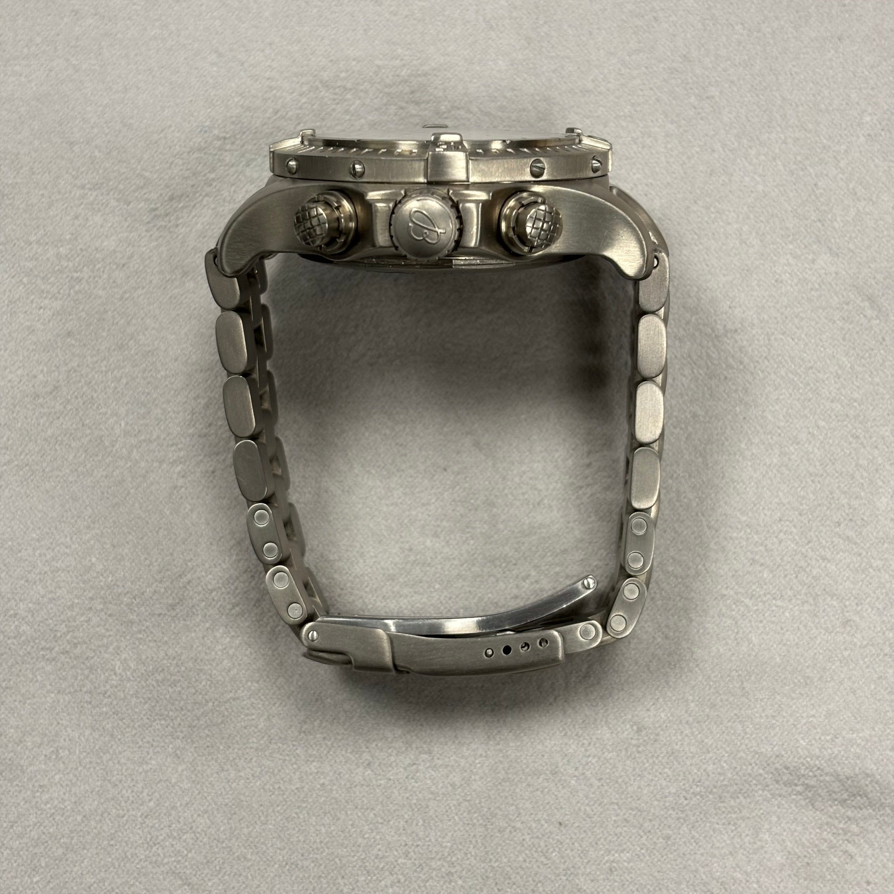 Breitling Avenger 44mm Grey Arabic Dial Watch Ref# E73360 - Happy Jewelers Fine Jewelry Lifetime Warranty