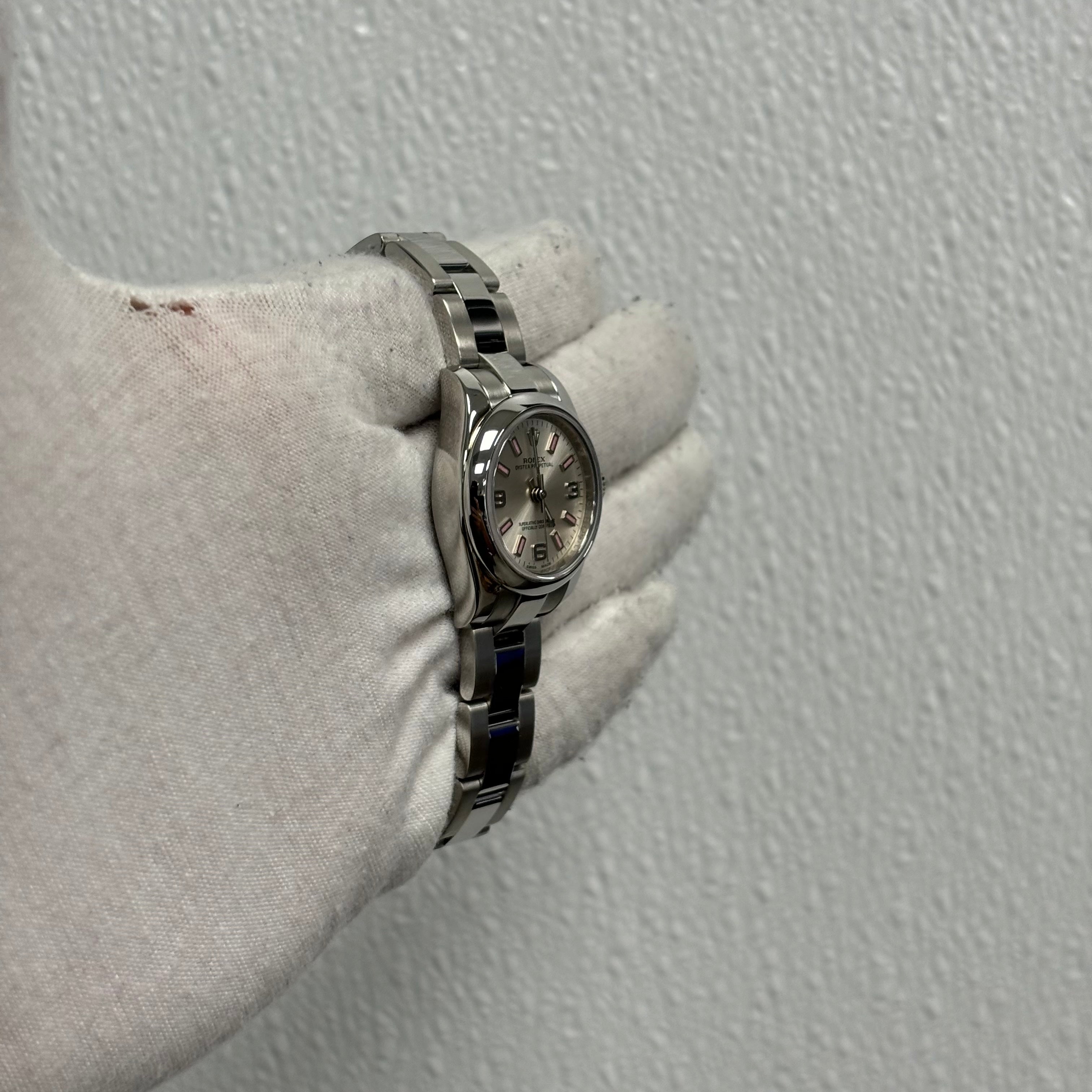 Rolex Datejust 26mm Silver Dial Watch Ref# 176200 - Happy Jewelers Fine Jewelry Lifetime Warranty