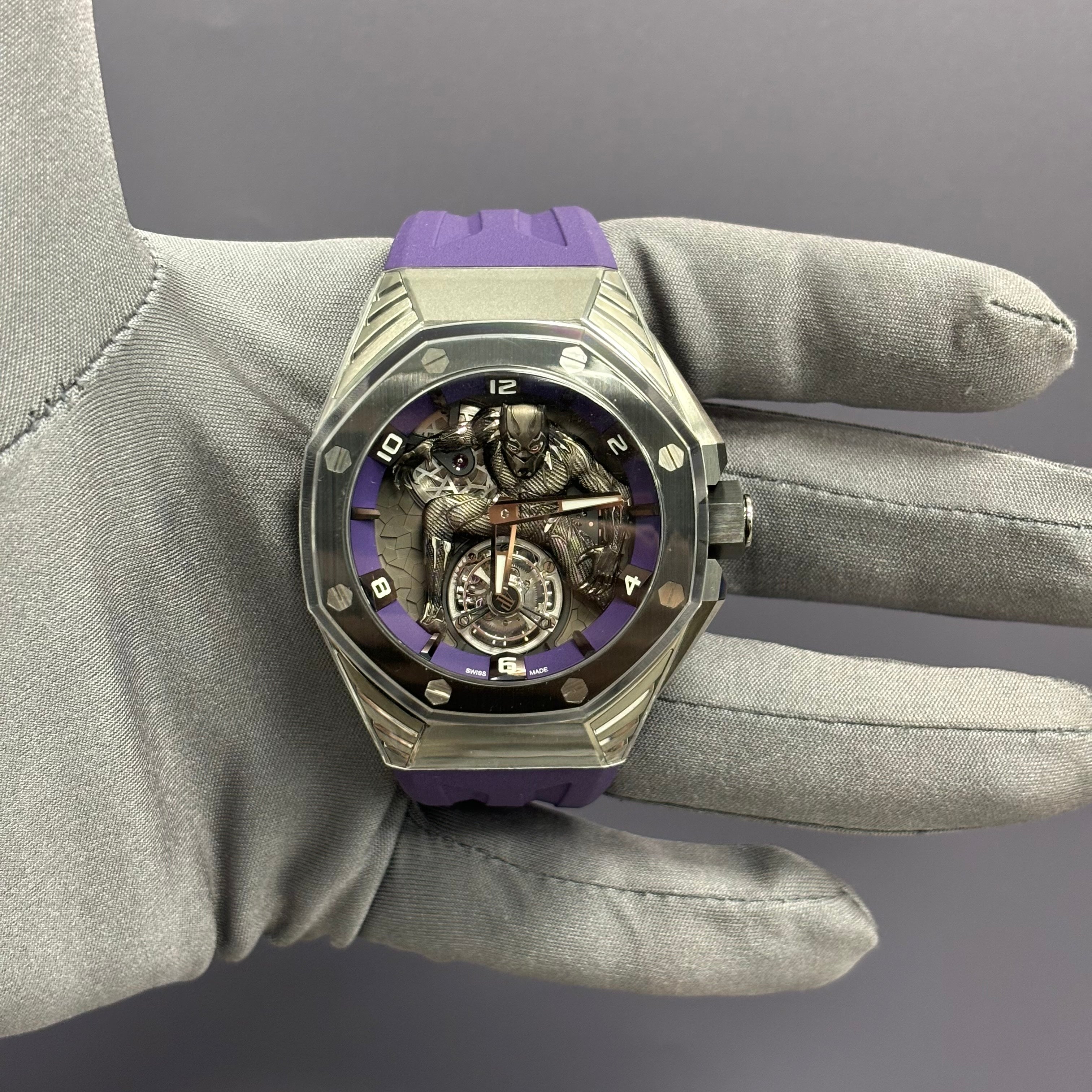 Audemars Piguet Royal Oak Openwork Dial Ref# 26620IO.OO.D077CA.01 - Happy Jewelers Fine Jewelry Lifetime Warranty