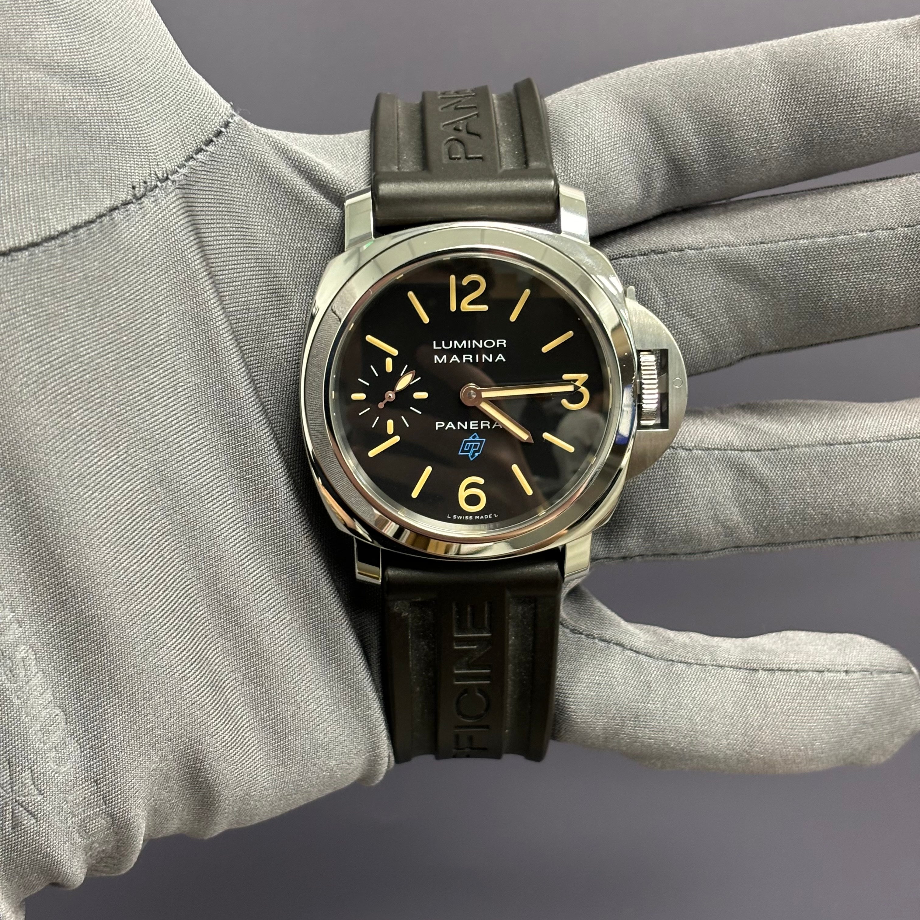 Panerai Luminor 44mm Black Dial Watch Ref# PAM00631 - Happy Jewelers Fine Jewelry Lifetime Warranty