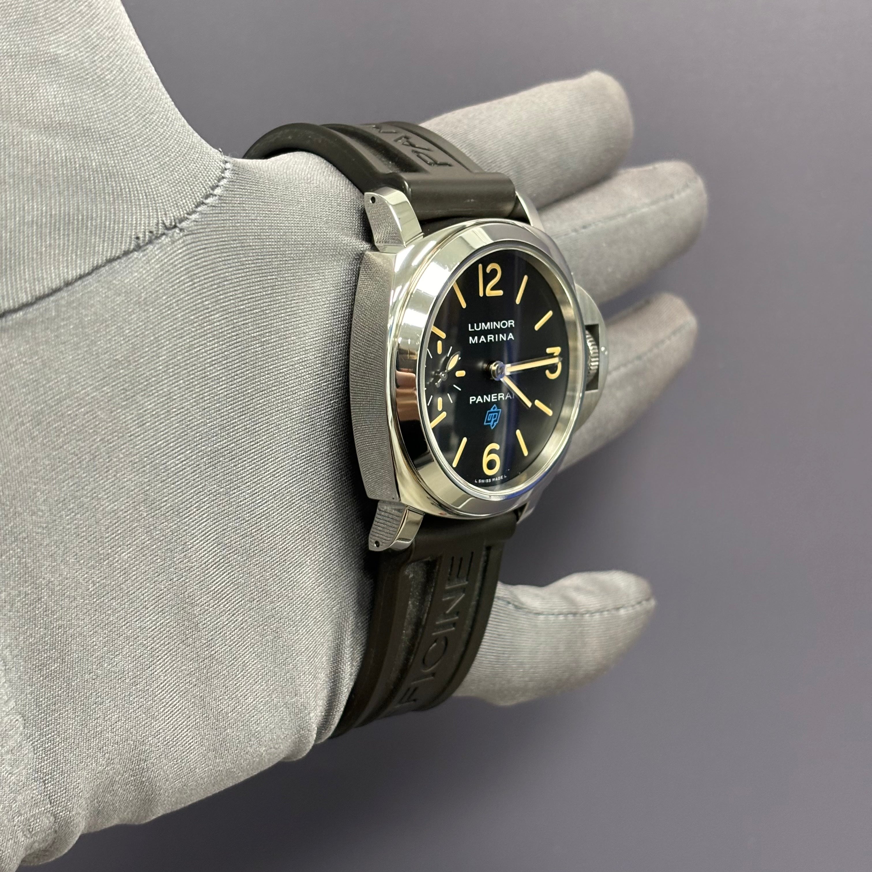 Panerai Luminor 44mm Black Dial Watch Ref# PAM00631 - Happy Jewelers Fine Jewelry Lifetime Warranty