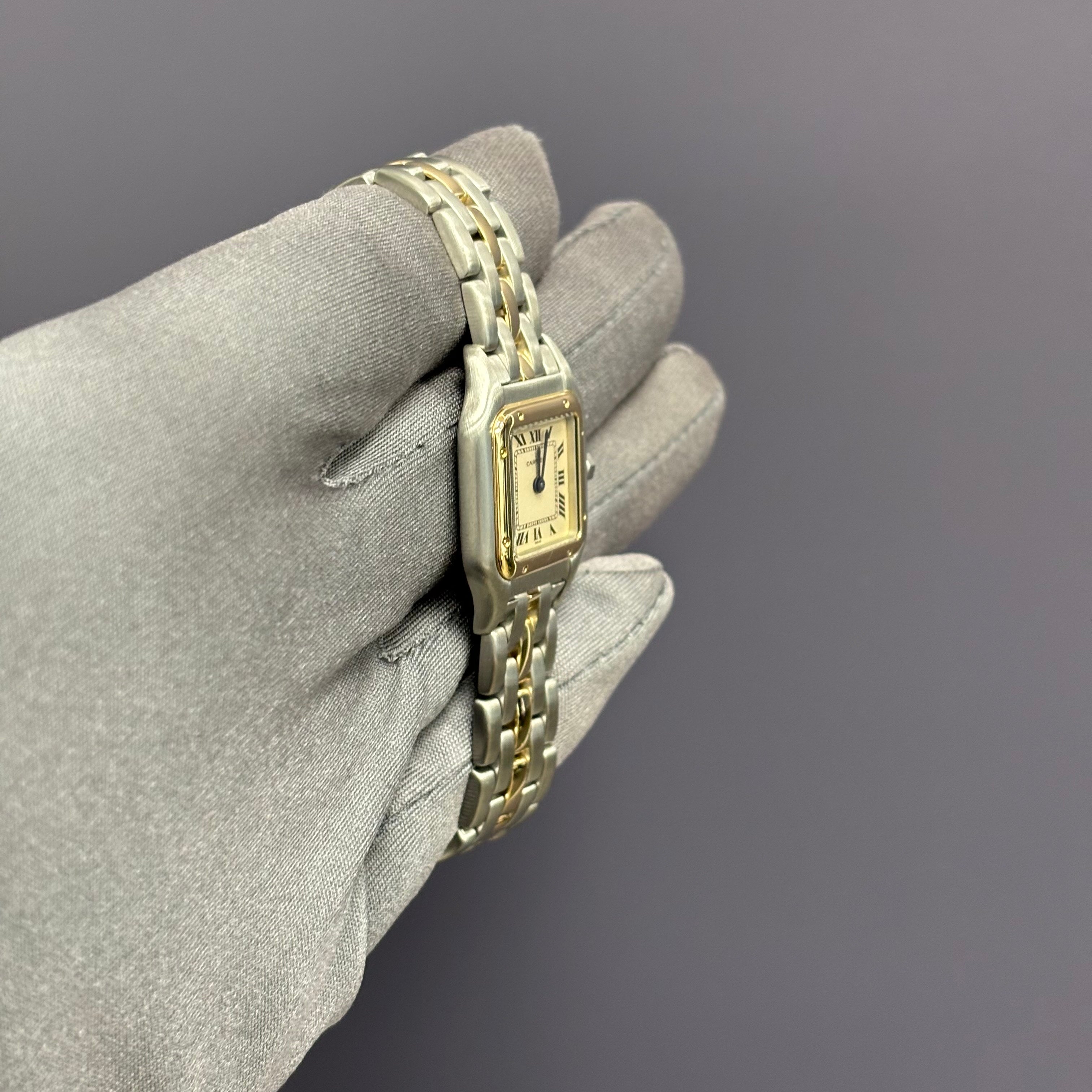 Cartier Panthere 23mm Ivory Dial Watch Ref# 143920 - Happy Jewelers Fine Jewelry Lifetime Warranty