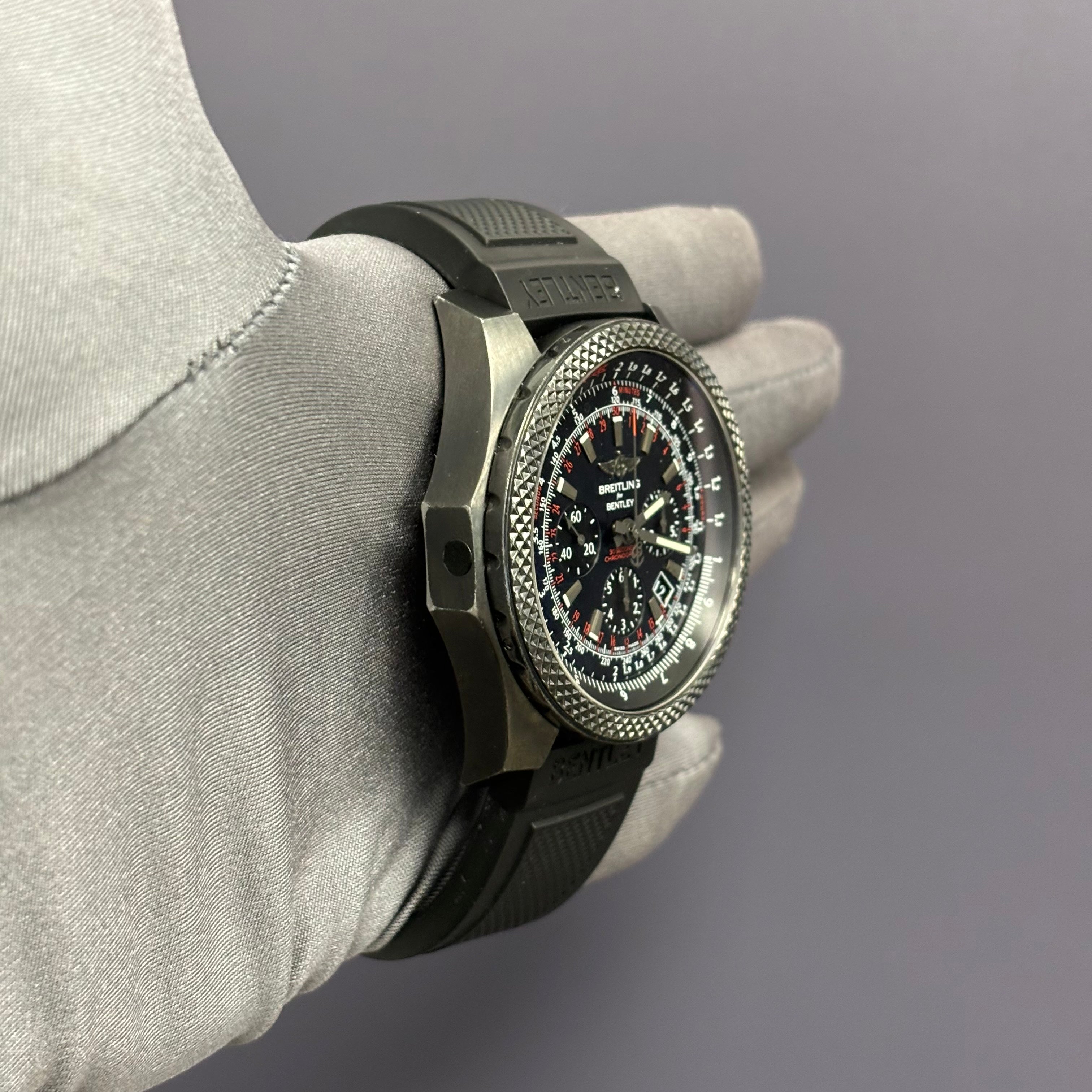 Breitling For Bentley 50mm Blue Dial Watch Ref# MB0611 - Happy Jewelers Fine Jewelry Lifetime Warranty