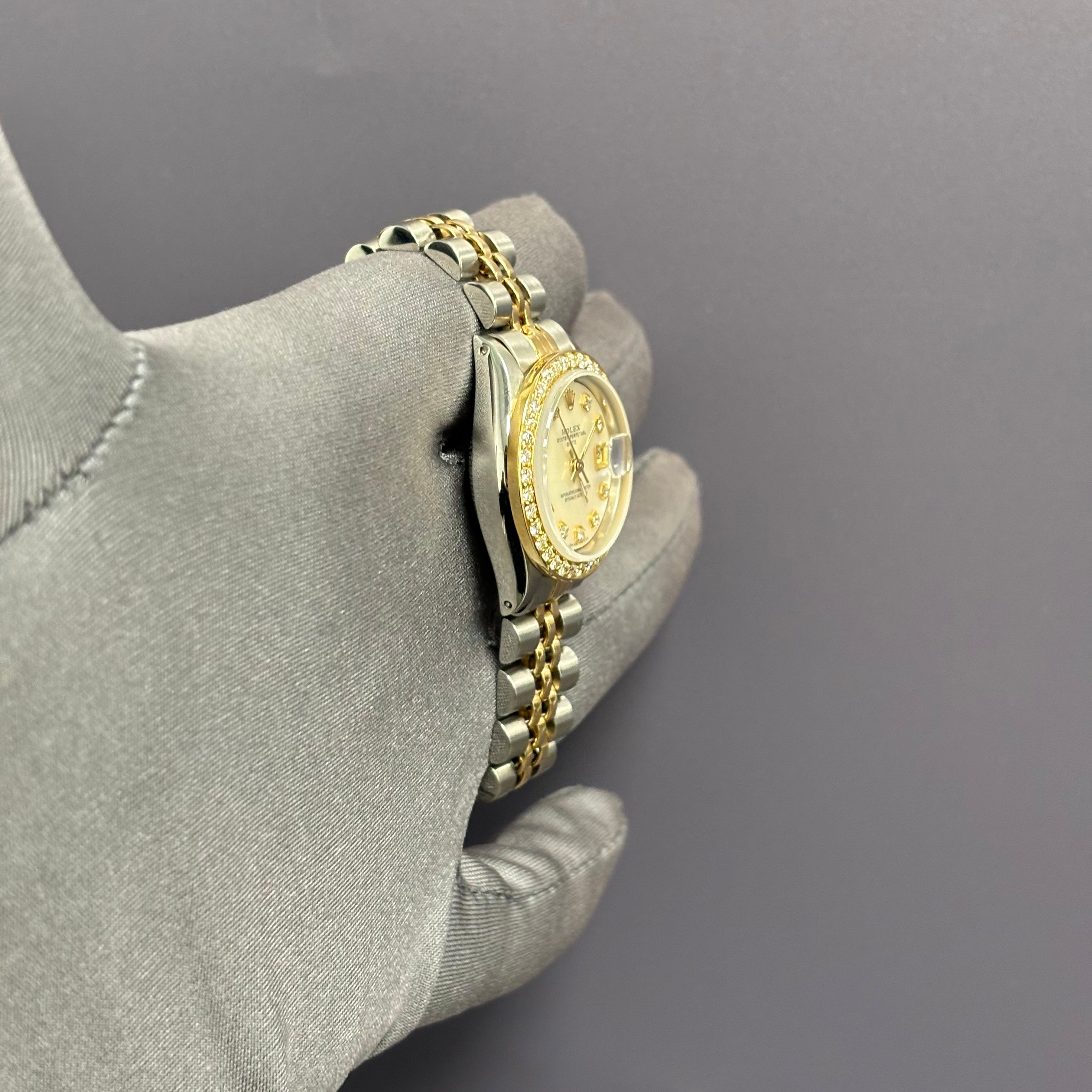 Rolex Datejust 26mm MOP Dial Watch Ref# 6917 - Happy Jewelers Fine Jewelry Lifetime Warranty