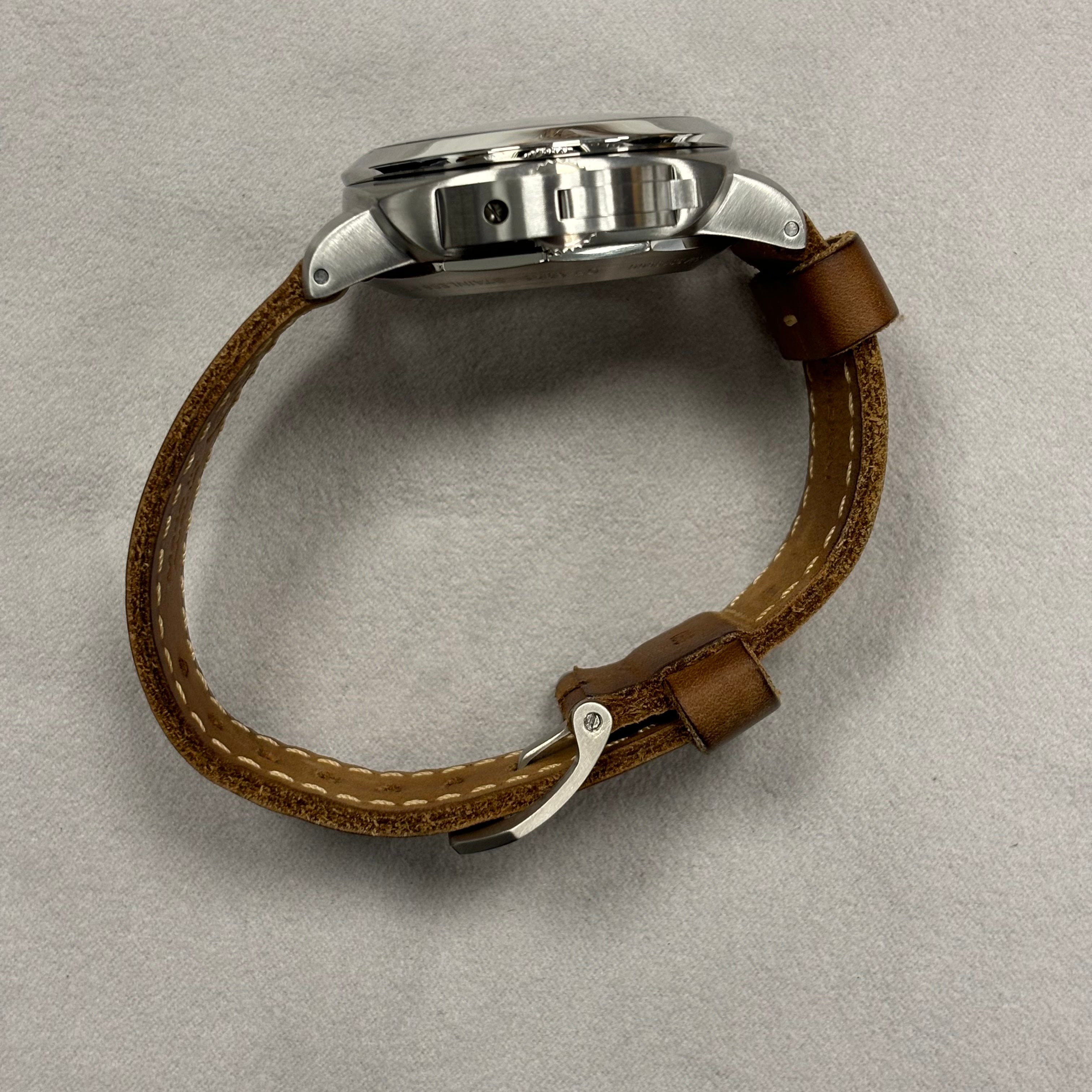 Panerai Luminor 44mm Black Dial Watch Ref# PAM00312 - Happy Jewelers Fine Jewelry Lifetime Warranty