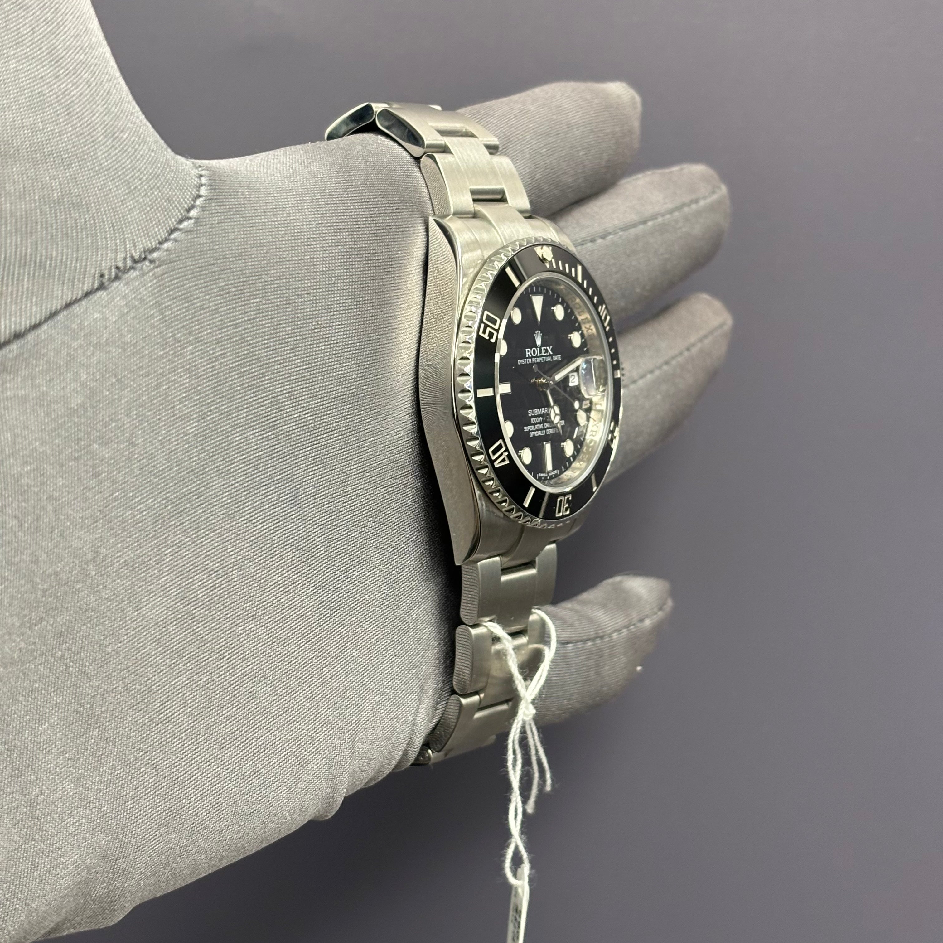 Rolex Submariner 40mm Black Dial Watch Ref# 116610 - Happy Jewelers Fine Jewelry Lifetime Warranty