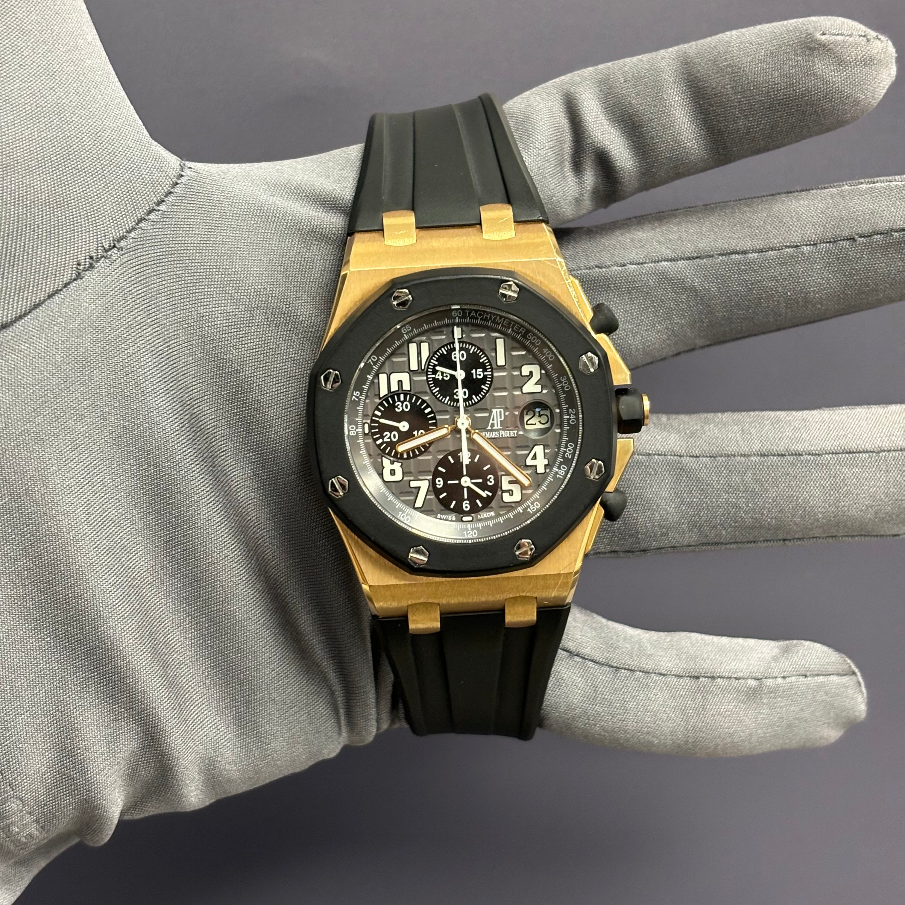 Audemars Piguet Royal Oak 42mm Grey Dial Watch Ref# 25940OK.OO.D002CA.01 - Happy Jewelers Fine Jewelry Lifetime Warranty