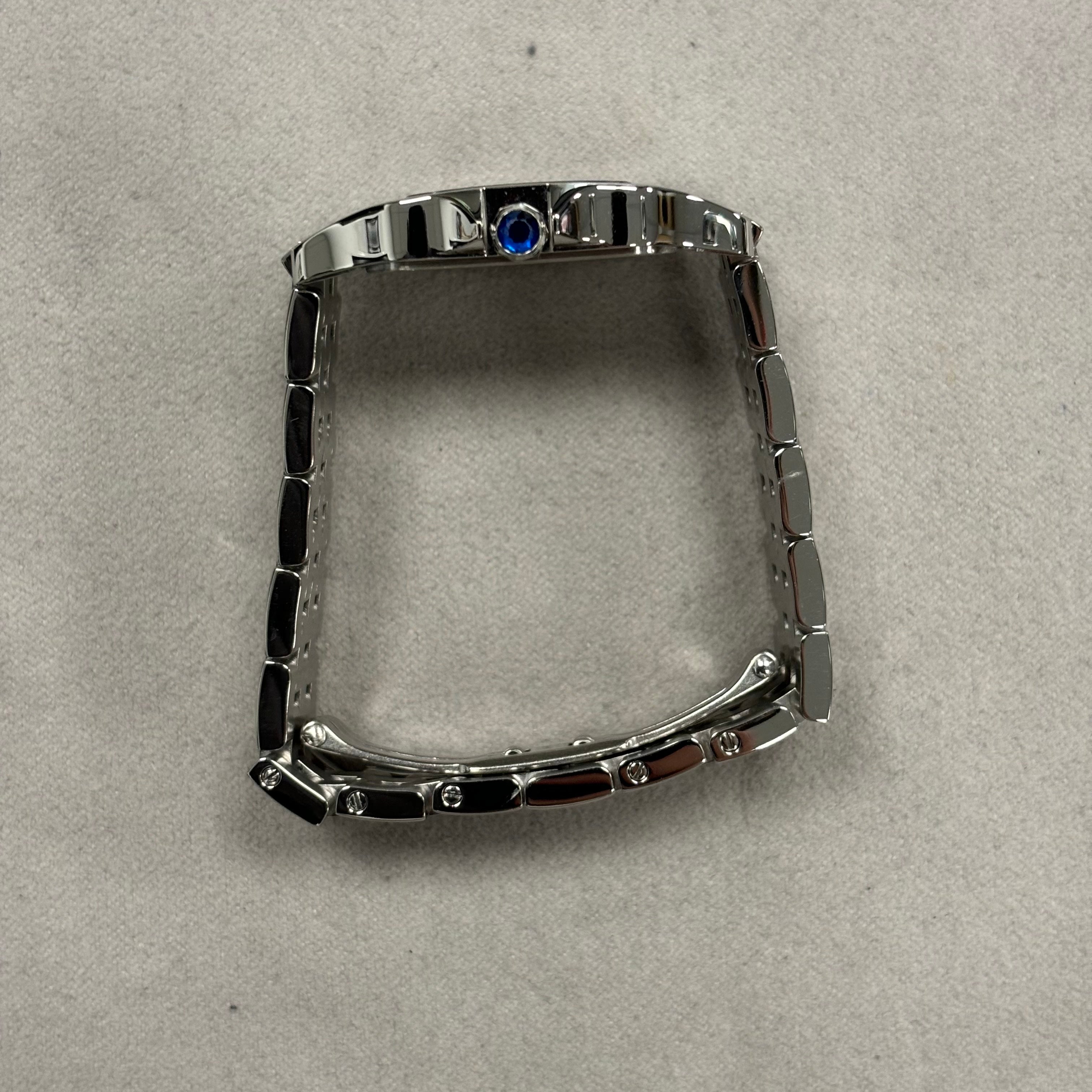 Cartier Santos 26mm White Dial Ref# W25065Z5 - Happy Jewelers Fine Jewelry Lifetime Warranty