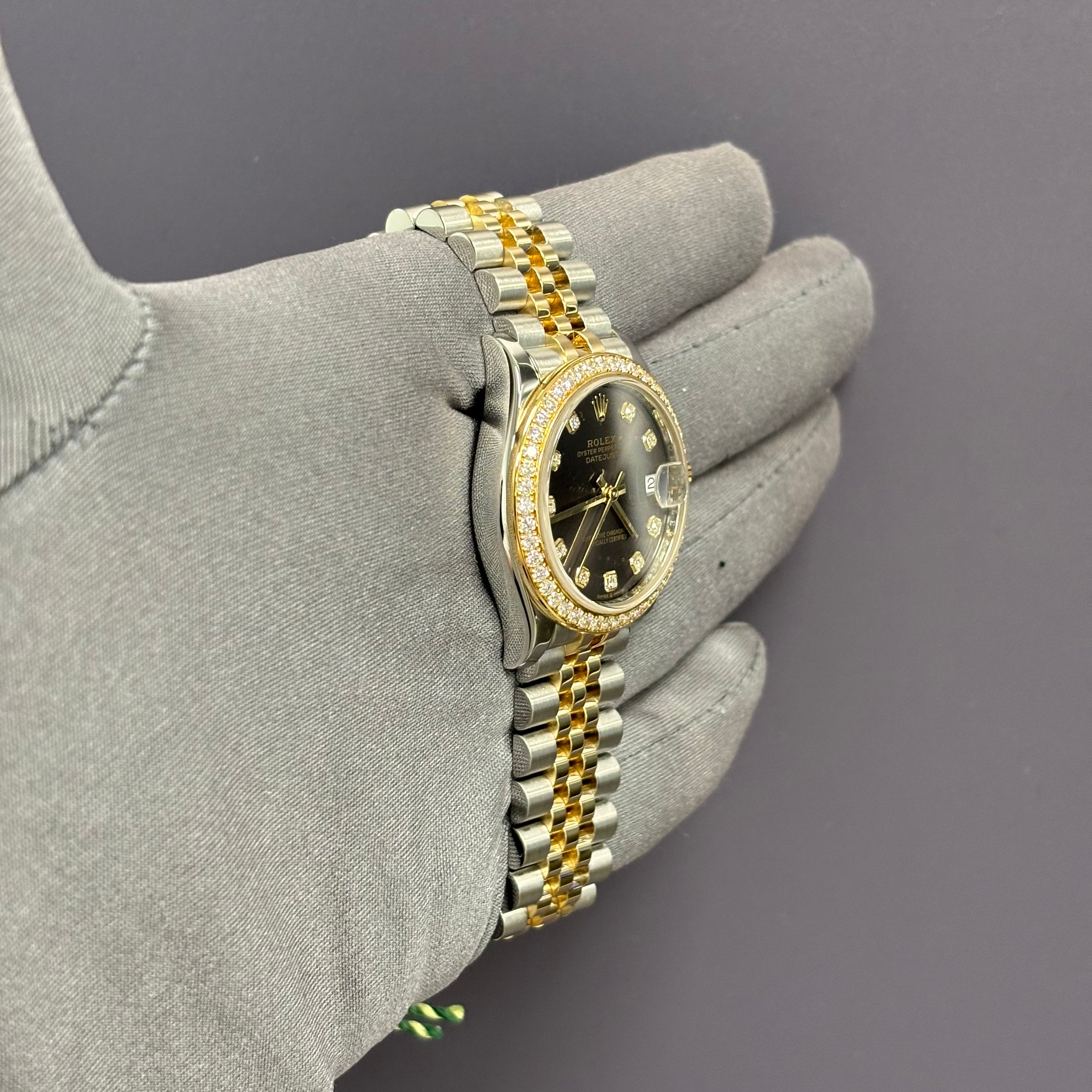 Rolex Datejust 31mm Grey Dial Watch Ref# 278383RBR - Happy Jewelers Fine Jewelry Lifetime Warranty