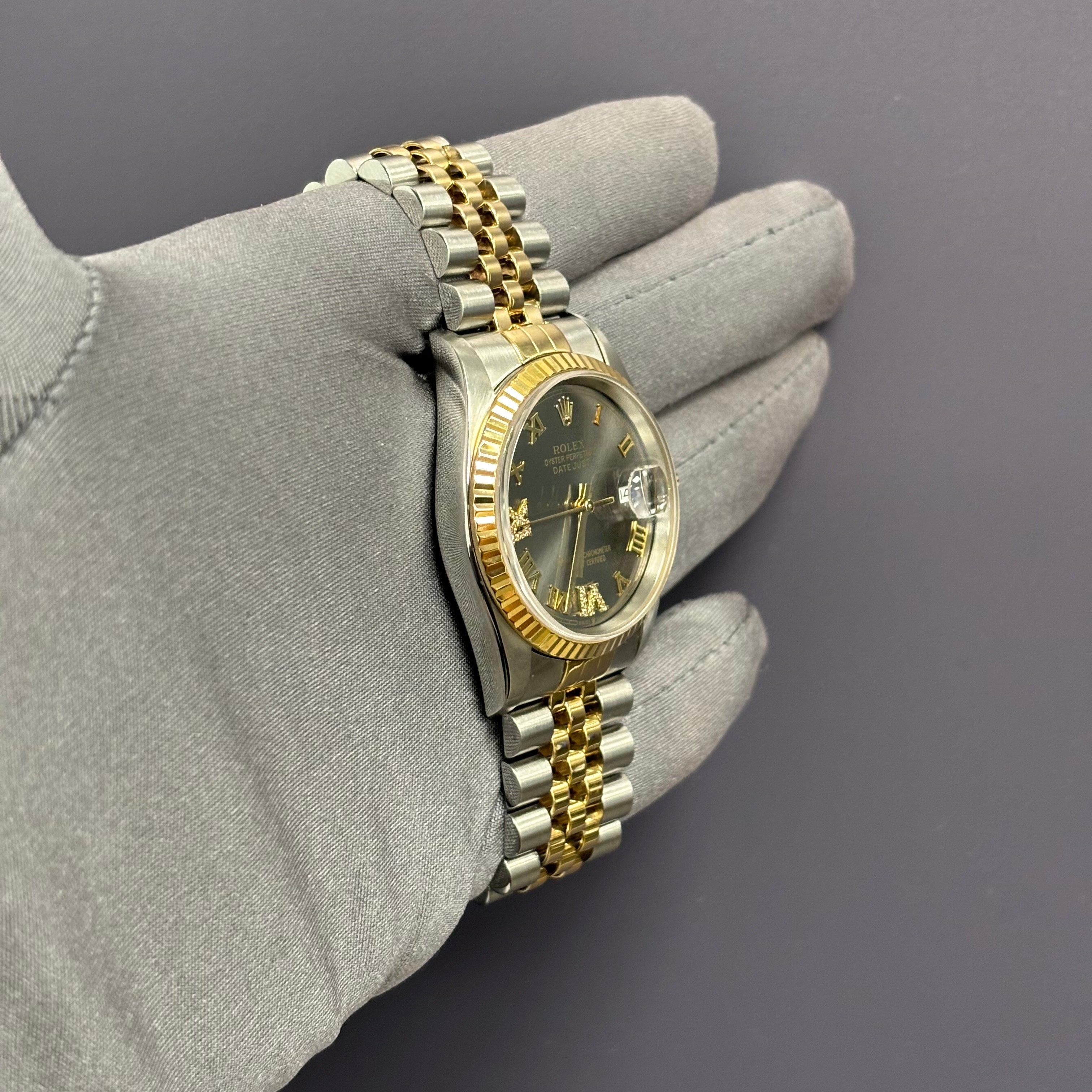 Rolex Datejust 36mm White Dial Ref# 16233 - Happy Jewelers Fine Jewelry Lifetime Warranty