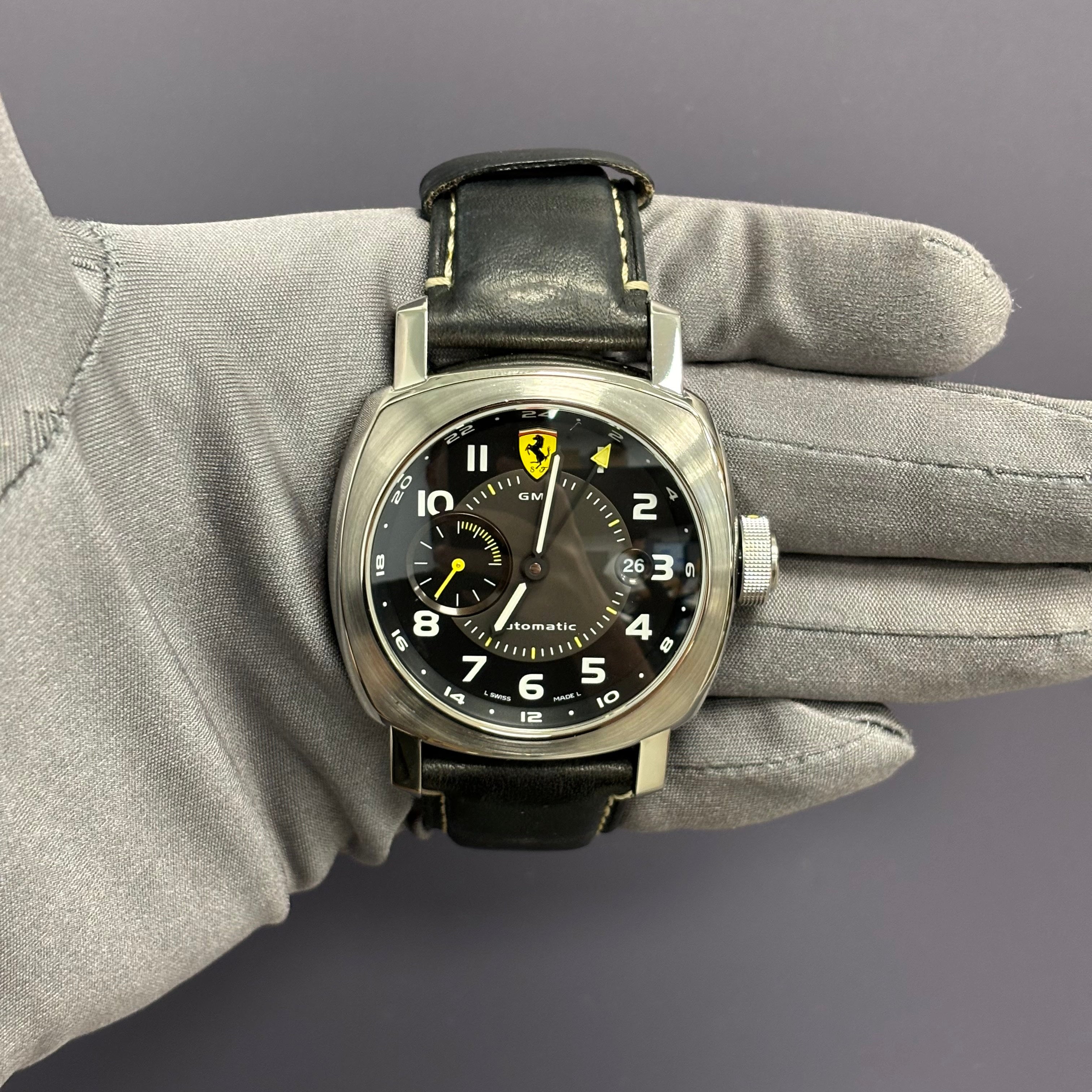 Panerai Ferrari 44mm Black Dial Watch Ref# FER00009 - Happy Jewelers Fine Jewelry Lifetime Warranty