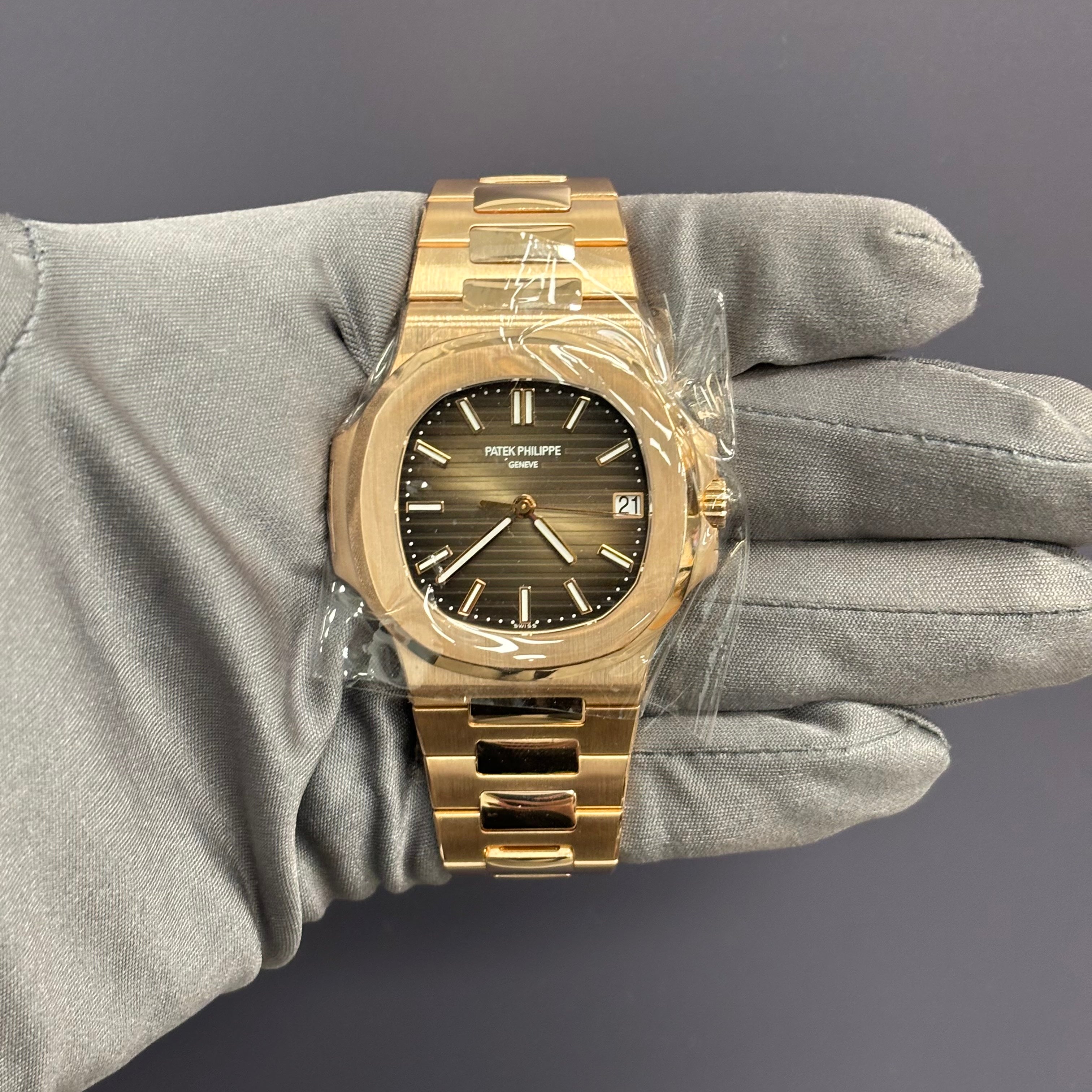 Patek Philippe Nautilus 40mm Brown Dial Ref# 5711/1R-001 - Happy Jewelers Fine Jewelry Lifetime Warranty