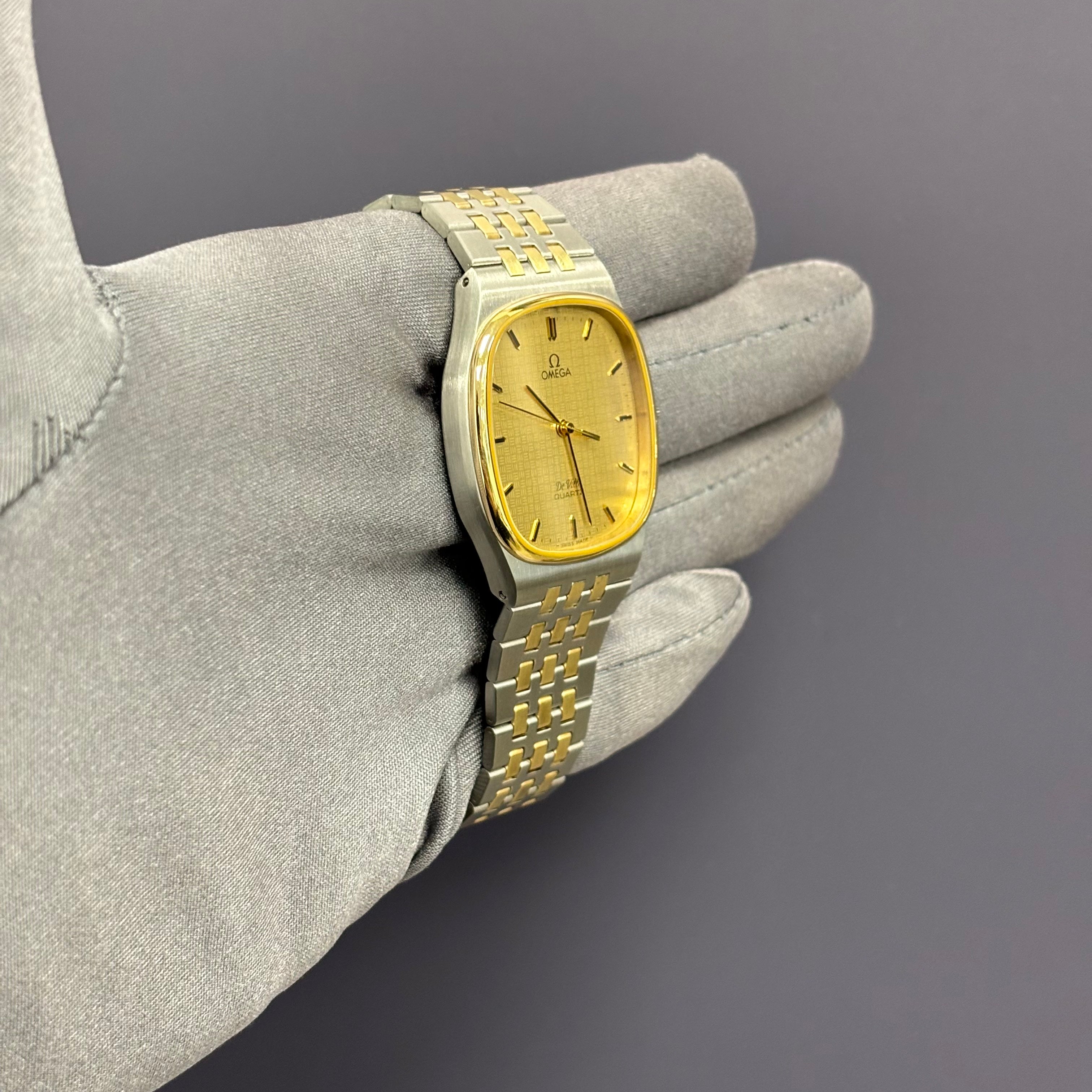 Omega De Ville 31.5mm Champagne Dial Watch - Happy Jewelers Fine Jewelry Lifetime Warranty