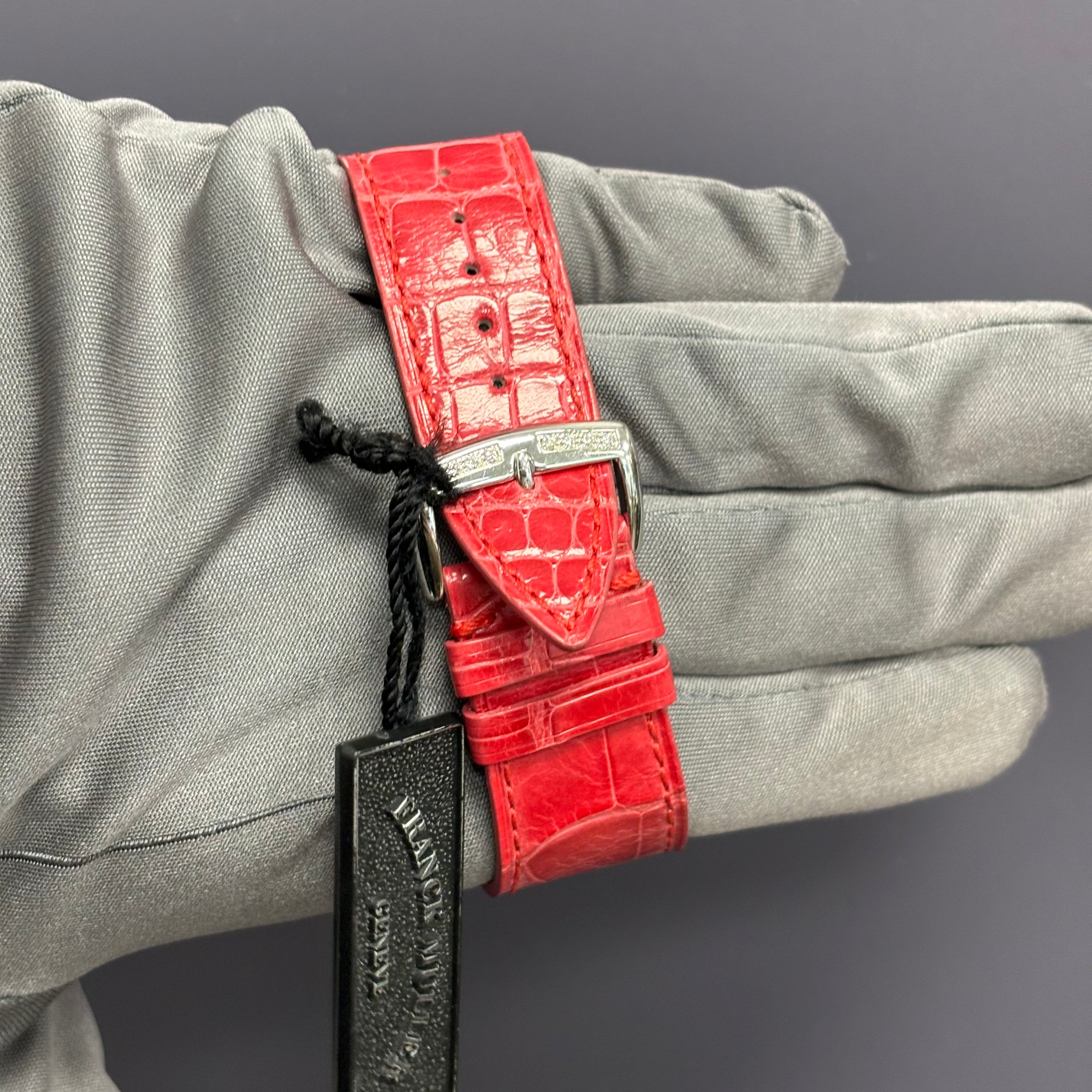 Franck Muller Master Square 26mm Silver Dial Watch Ref# 6002 M QZ D COL DR V - Happy Jewelers Fine Jewelry Lifetime Warranty