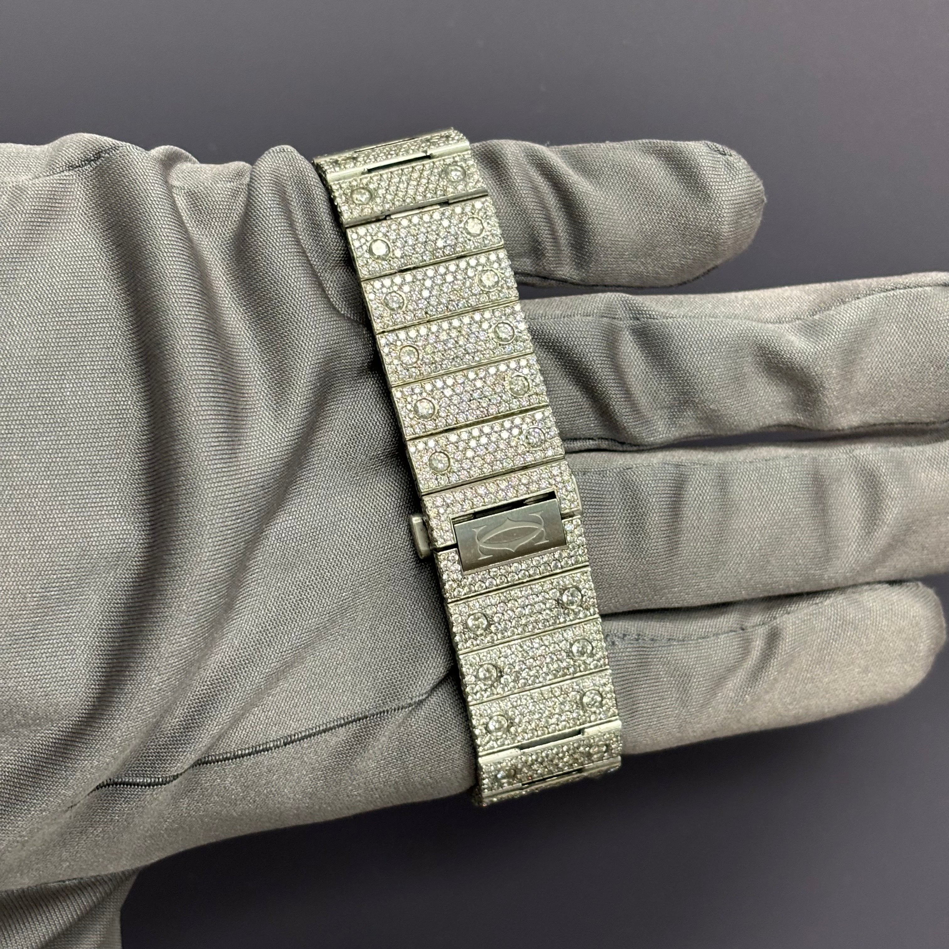 Cartier Santos 39.8mm Skeleton Dial Watch Ref# WHSA0015 - Happy Jewelers Fine Jewelry Lifetime Warranty