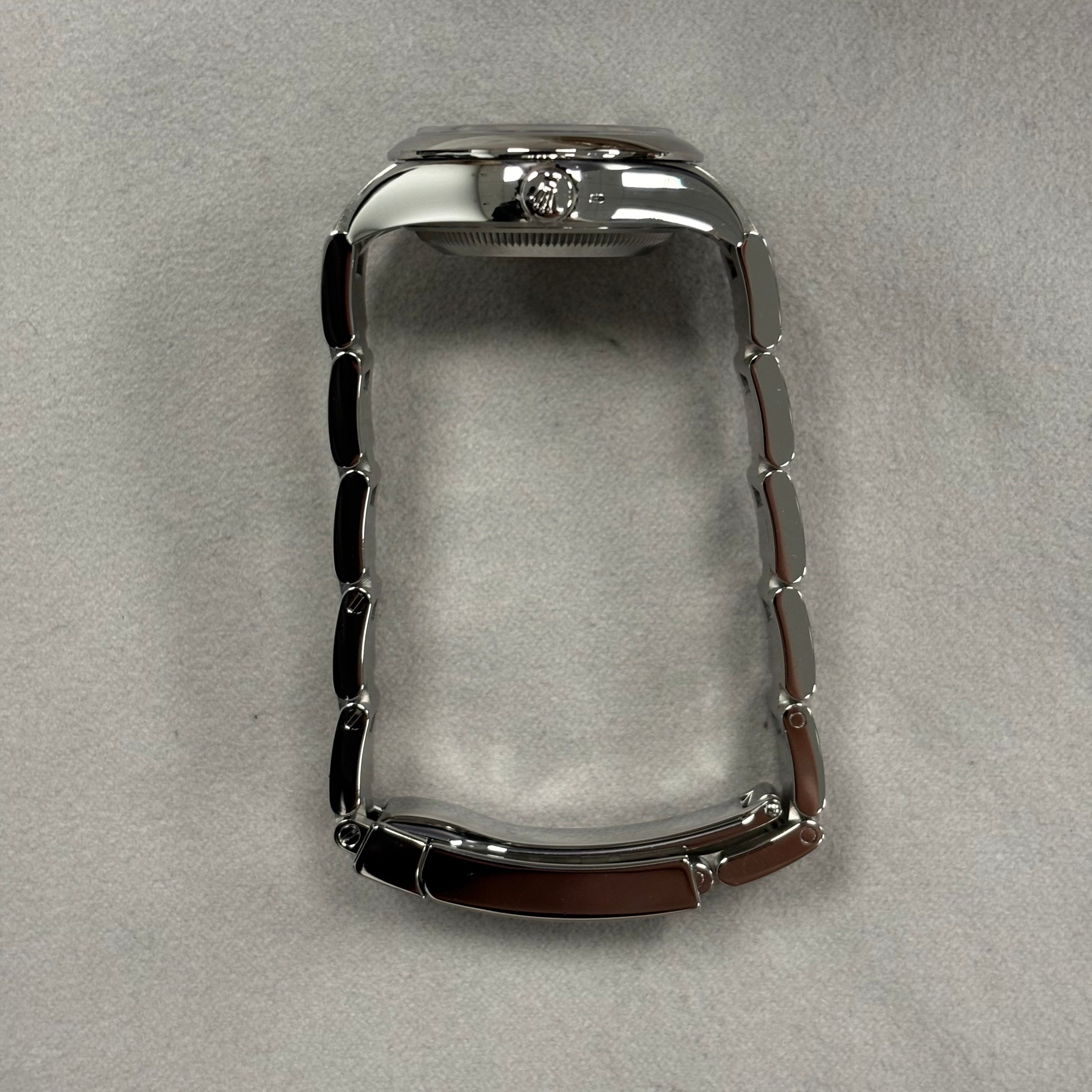 Rolex Oyster Perpetual 28mm Black Dial Watch Ref# 276200 - Happy Jewelers Fine Jewelry Lifetime Warranty